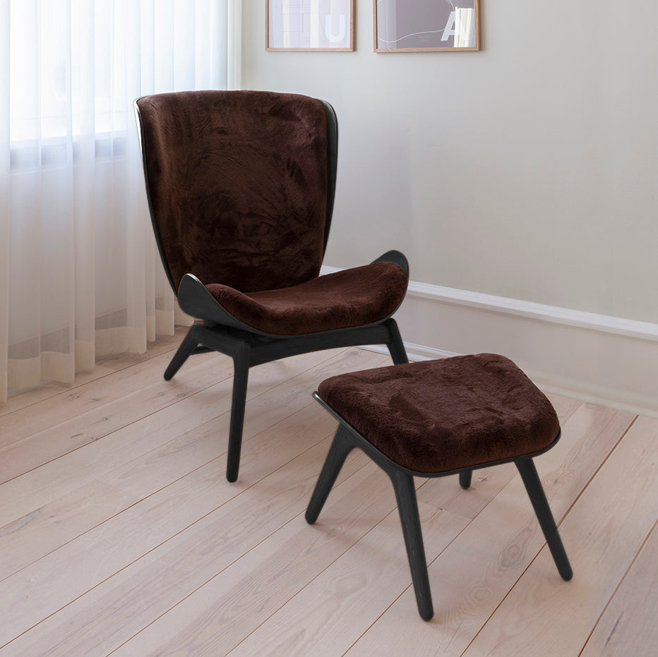 The Reader Ottoman in Teddy Brown präsentiert im Onlineshop von KAQTU Design AG. Ottoman ist von Umage