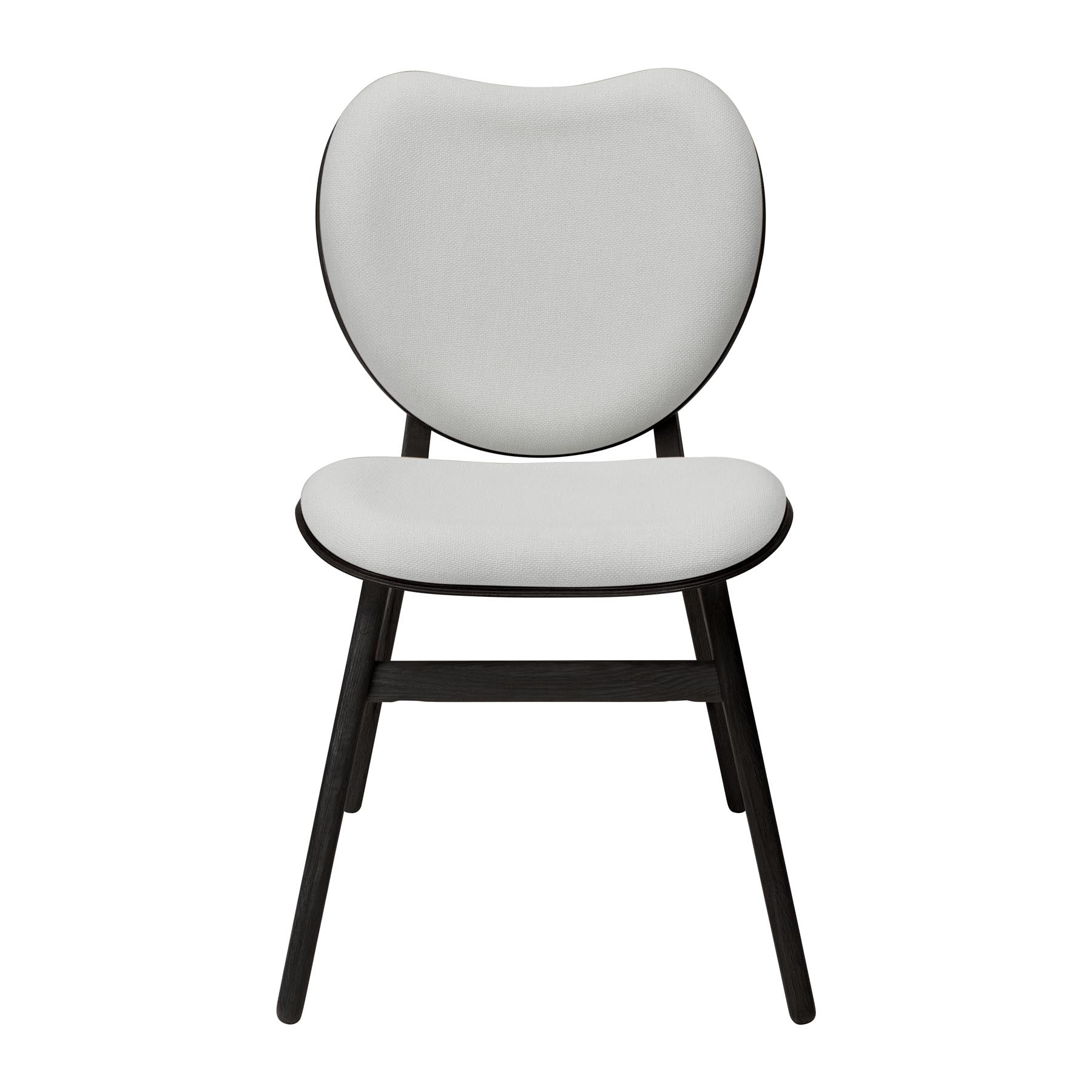 Eleganter Esszimmerstuhl A Conversation Piece von Umage in stilvollem Sterling, ideal für gemütliche Esszimmer und gesellige Anlässe.