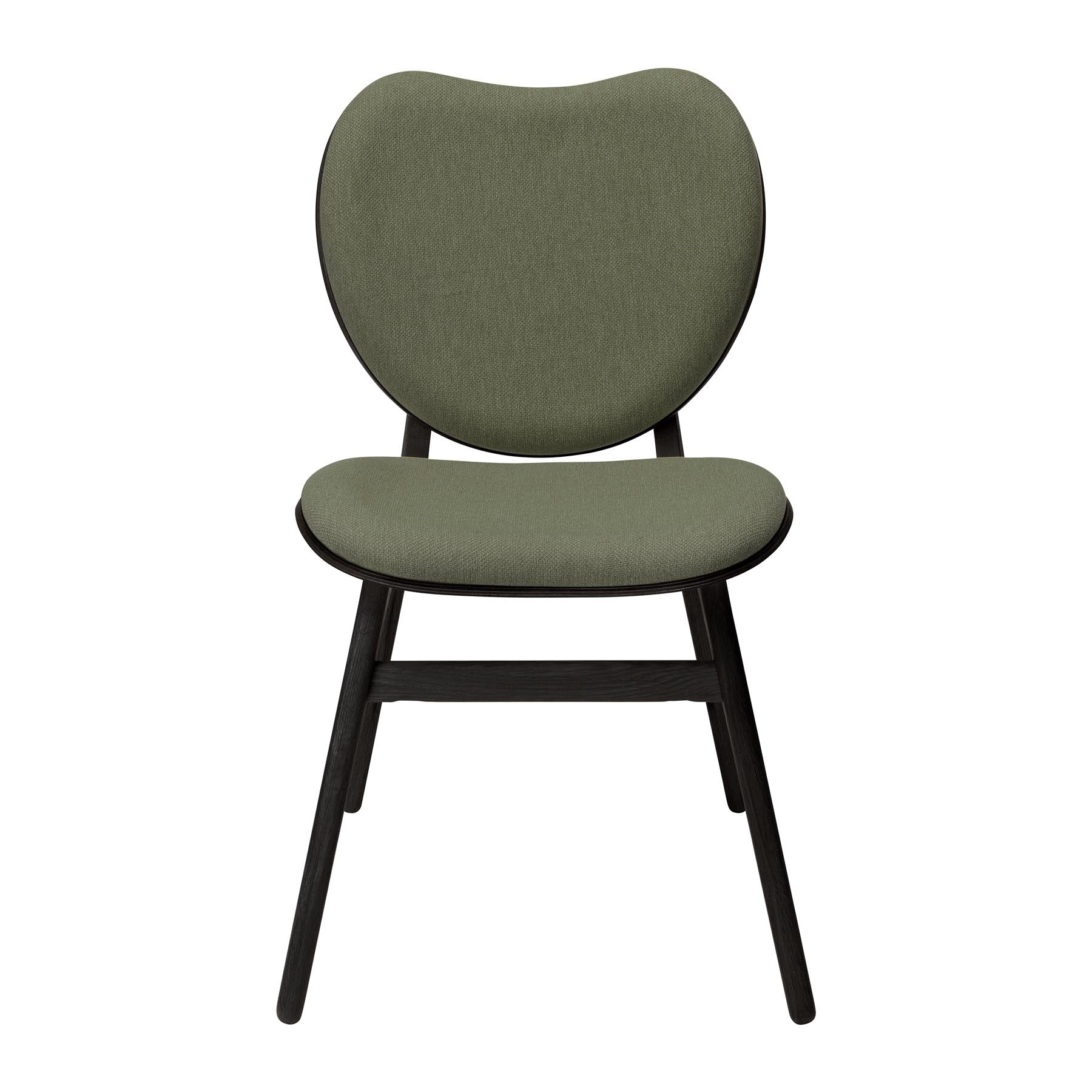 Eleganter Esszimmerstuhl A Conversation Piece von Umage in zarten Grüntönen, ideal für stilvolle und gemütliche Esszimmer.