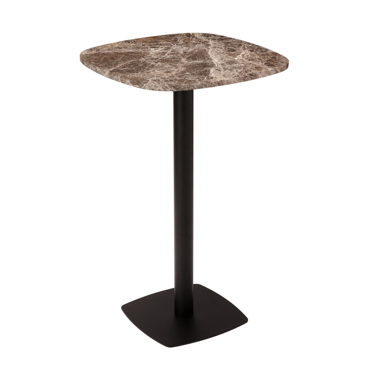 Gather Bartisch in Emperador präsentiert im Onlineshop von KAQTU Design AG. Hochtisch ist von Umage