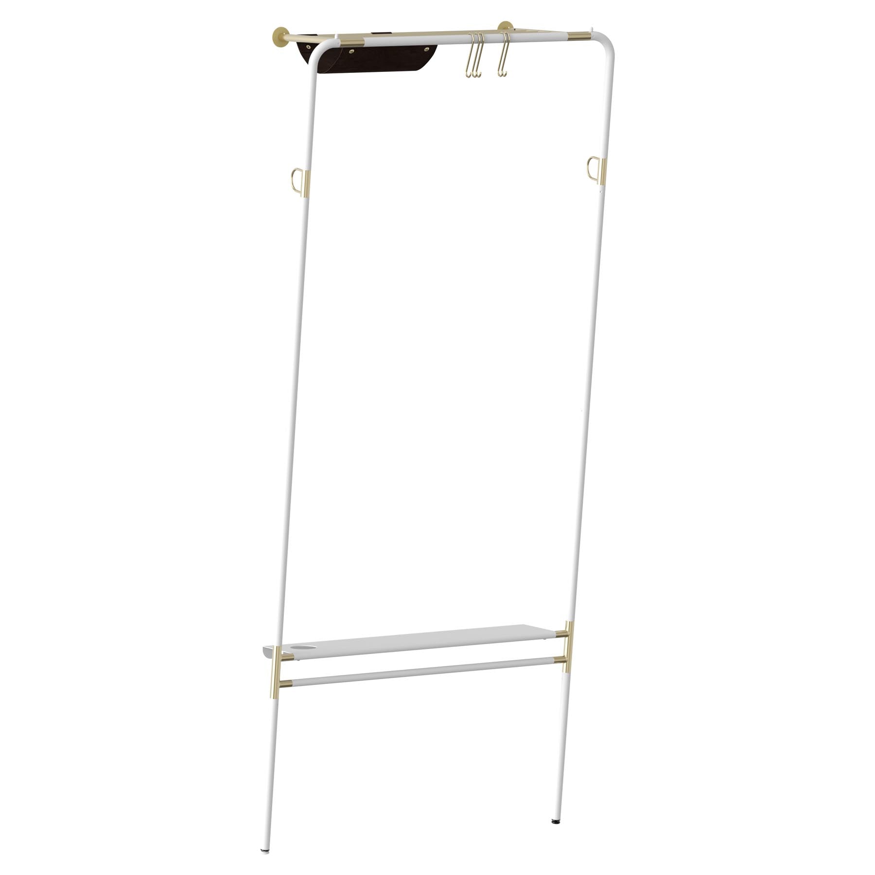 Lean On Me Kleiderständer in White präsentiert im Onlineshop von KAQTU Design AG. Garderobe ist von Umage