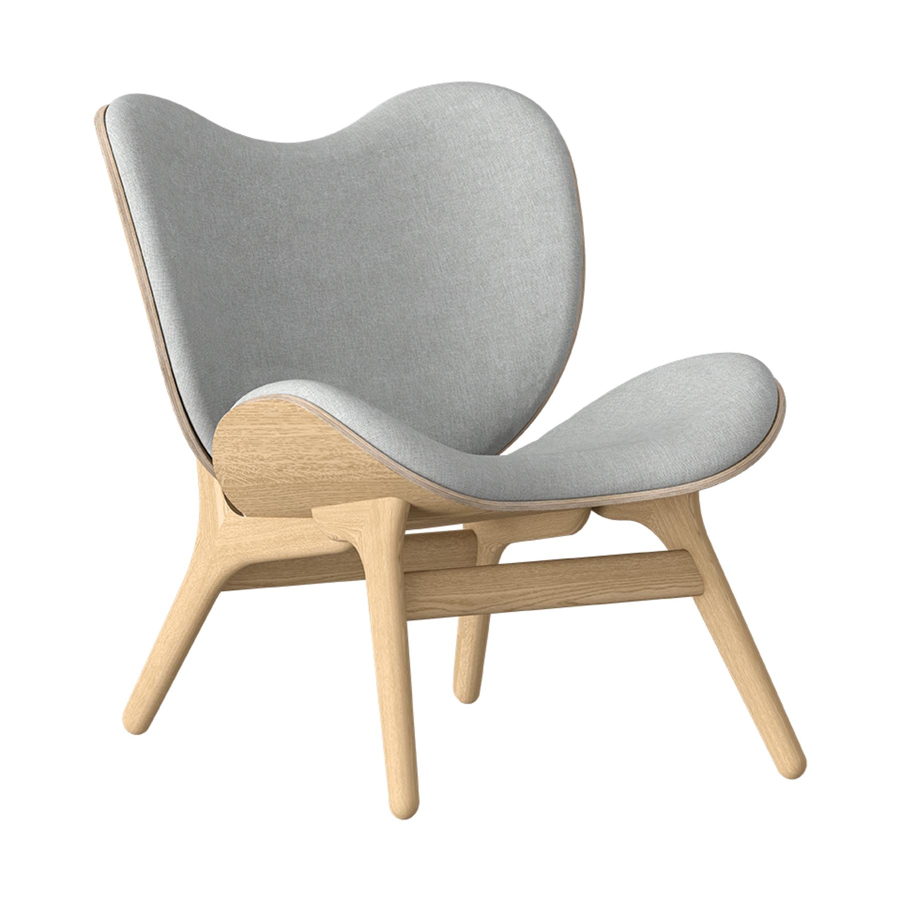 A Conversation Piece Low Sessel in Sterling präsentiert im Onlineshop von KAQTU Design AG. Sessel ist von Umage