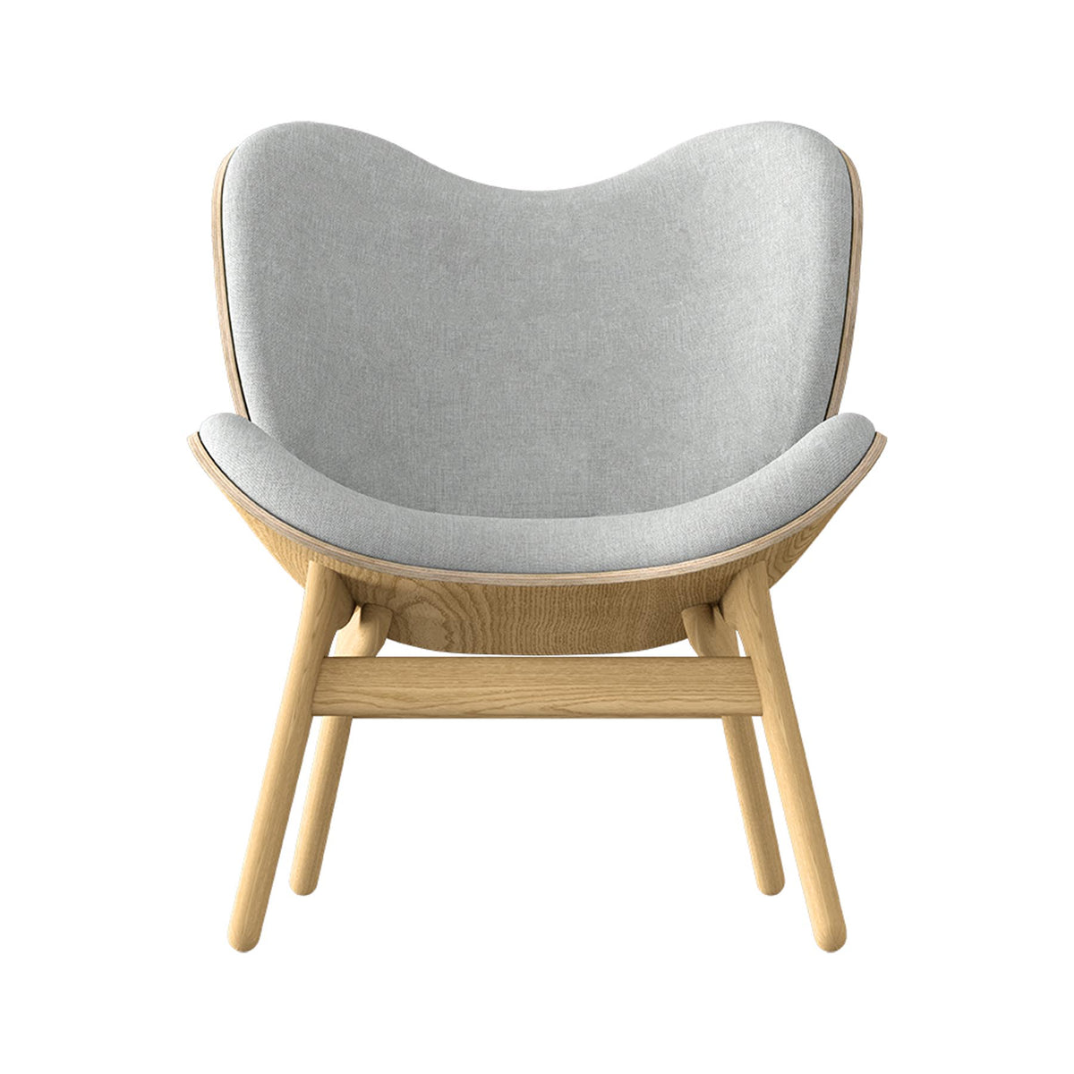 A Conversation Piece Low Sessel in Sterling präsentiert im Onlineshop von KAQTU Design AG. Sessel ist von Umage