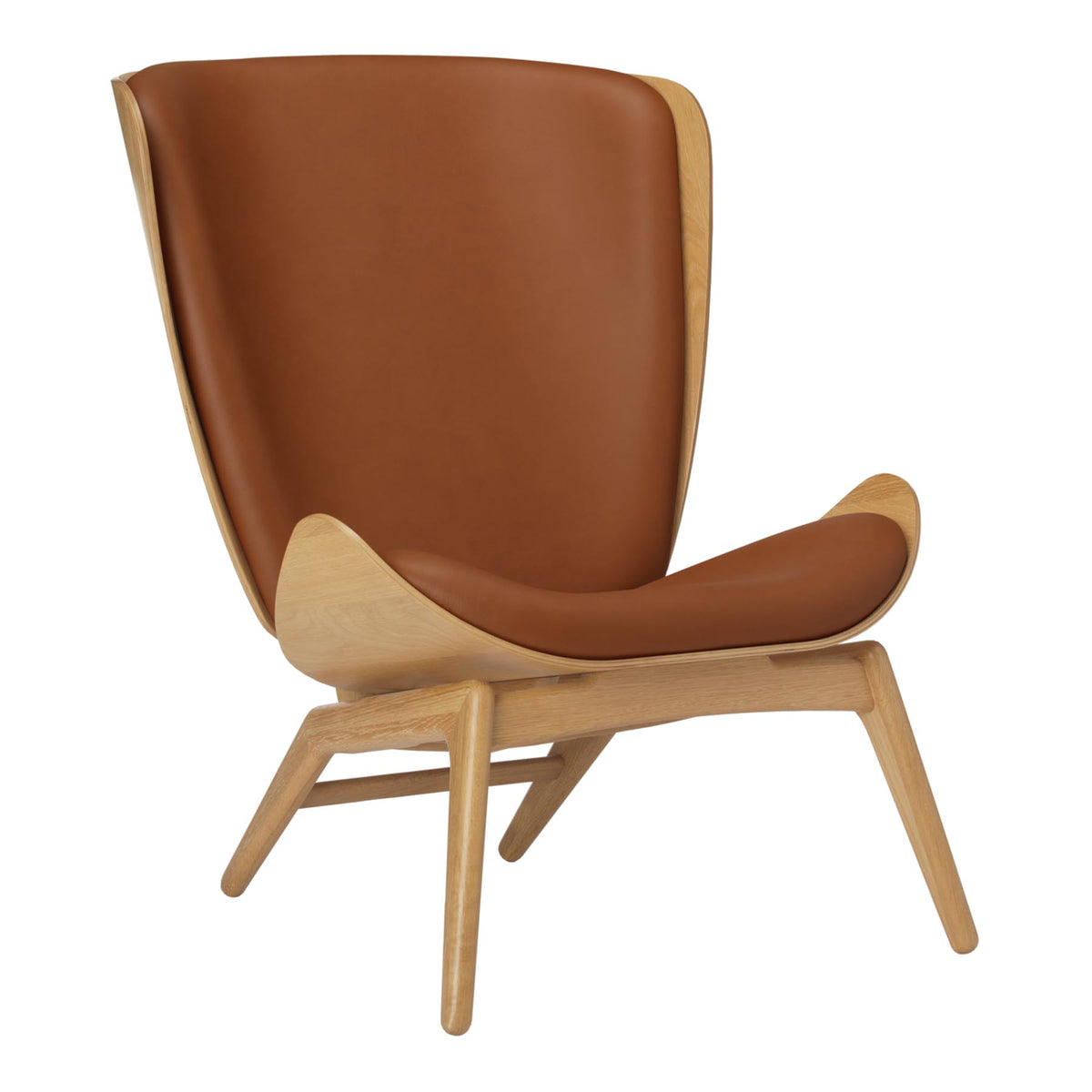 The Reader Sessel in Cognac präsentiert im Onlineshop von KAQTU Design AG. Sessel ist von Umage