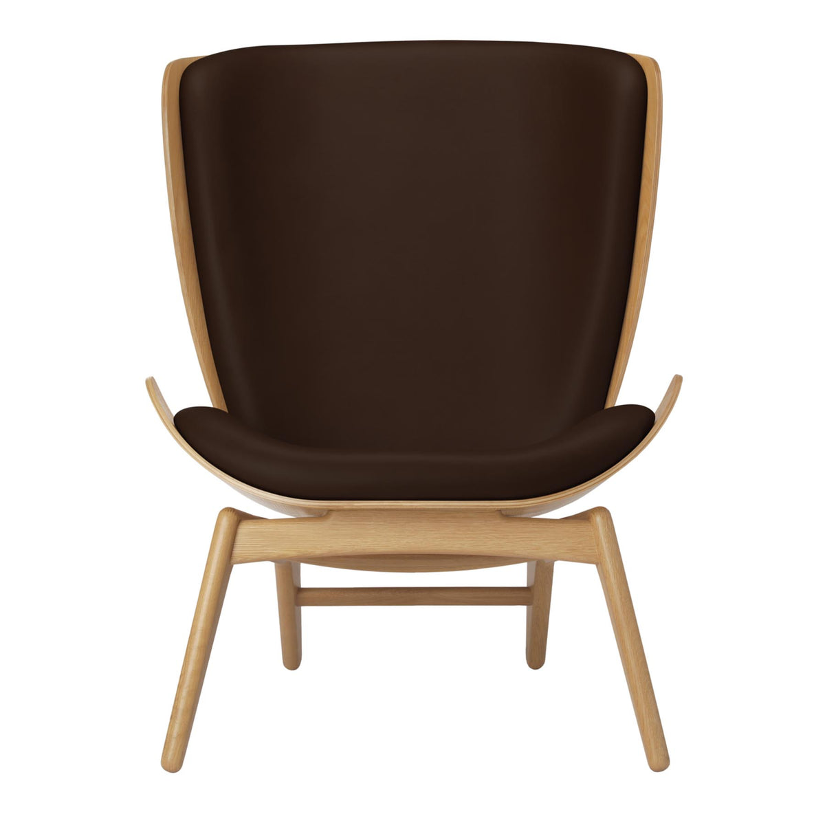 The Reader Sessel in Brown präsentiert im Onlineshop von KAQTU Design AG. Sessel ist von Umage