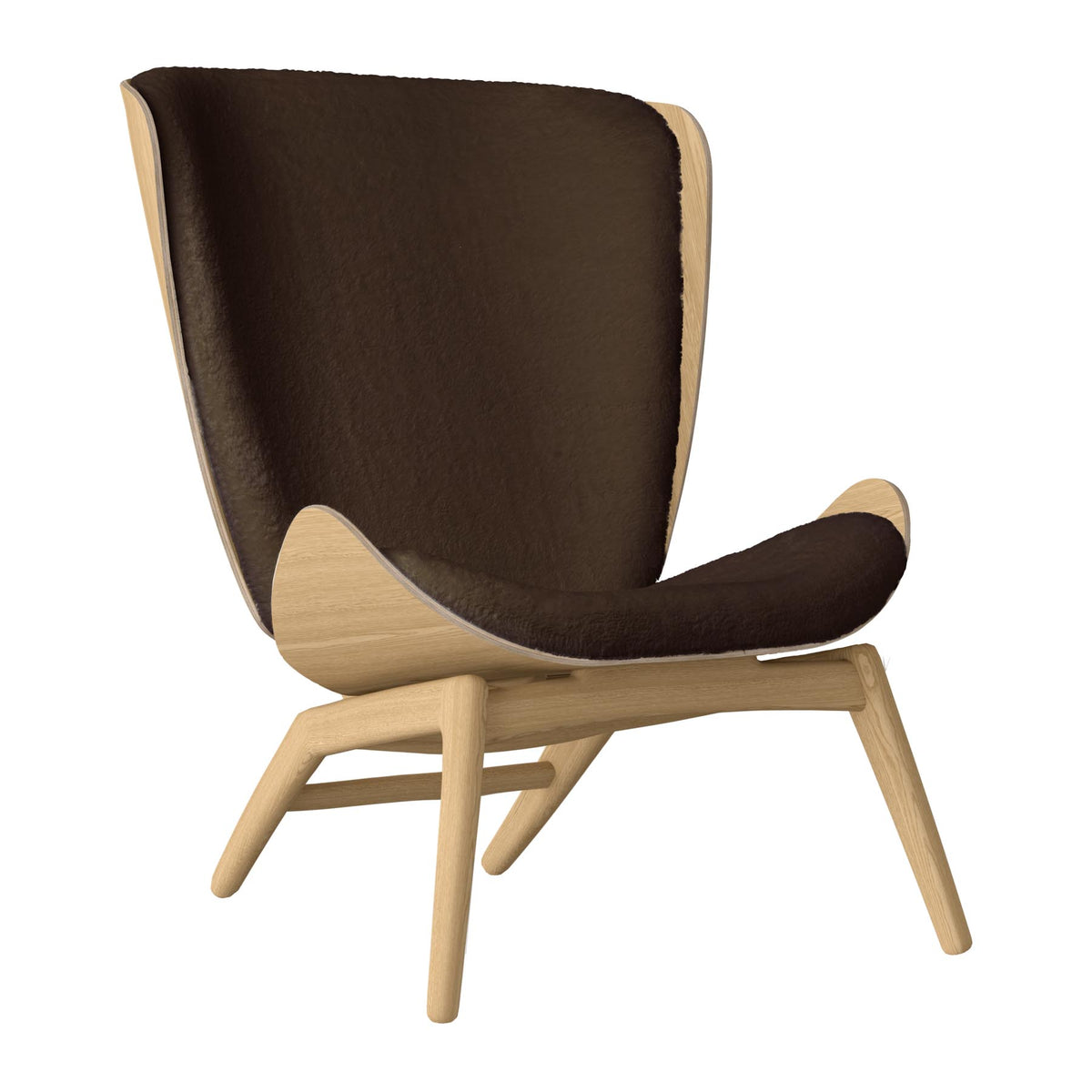 The Reader Sessel in Teddy Brown präsentiert im Onlineshop von KAQTU Design AG. Sessel ist von Umage