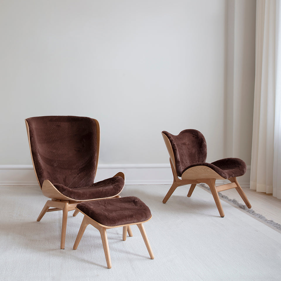 The Reader Sessel in Teddy Brown präsentiert im Onlineshop von KAQTU Design AG. Sessel ist von Umage