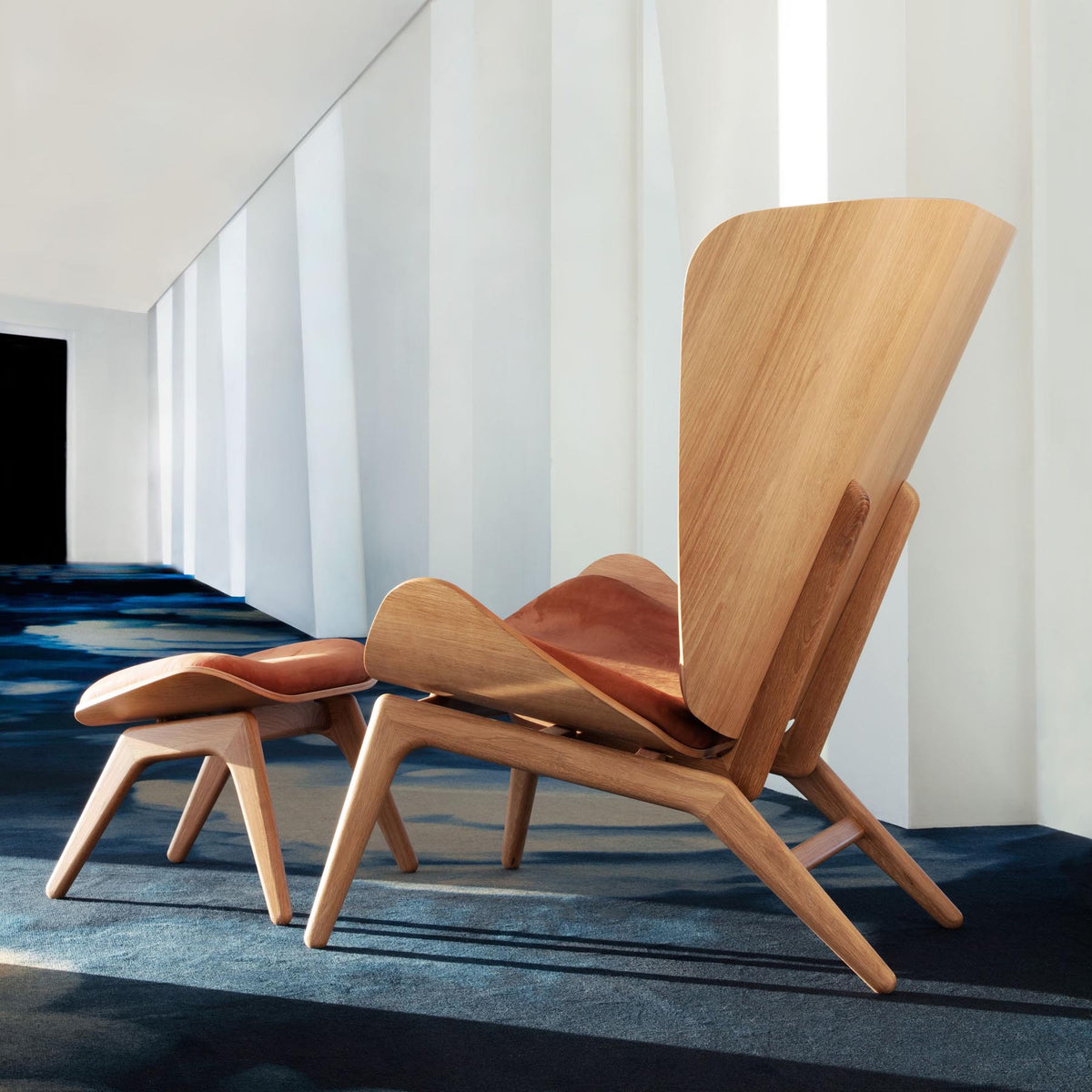 The Reader Sessel in Dunes Rust präsentiert im Onlineshop von KAQTU Design AG. Sessel ist von Umage