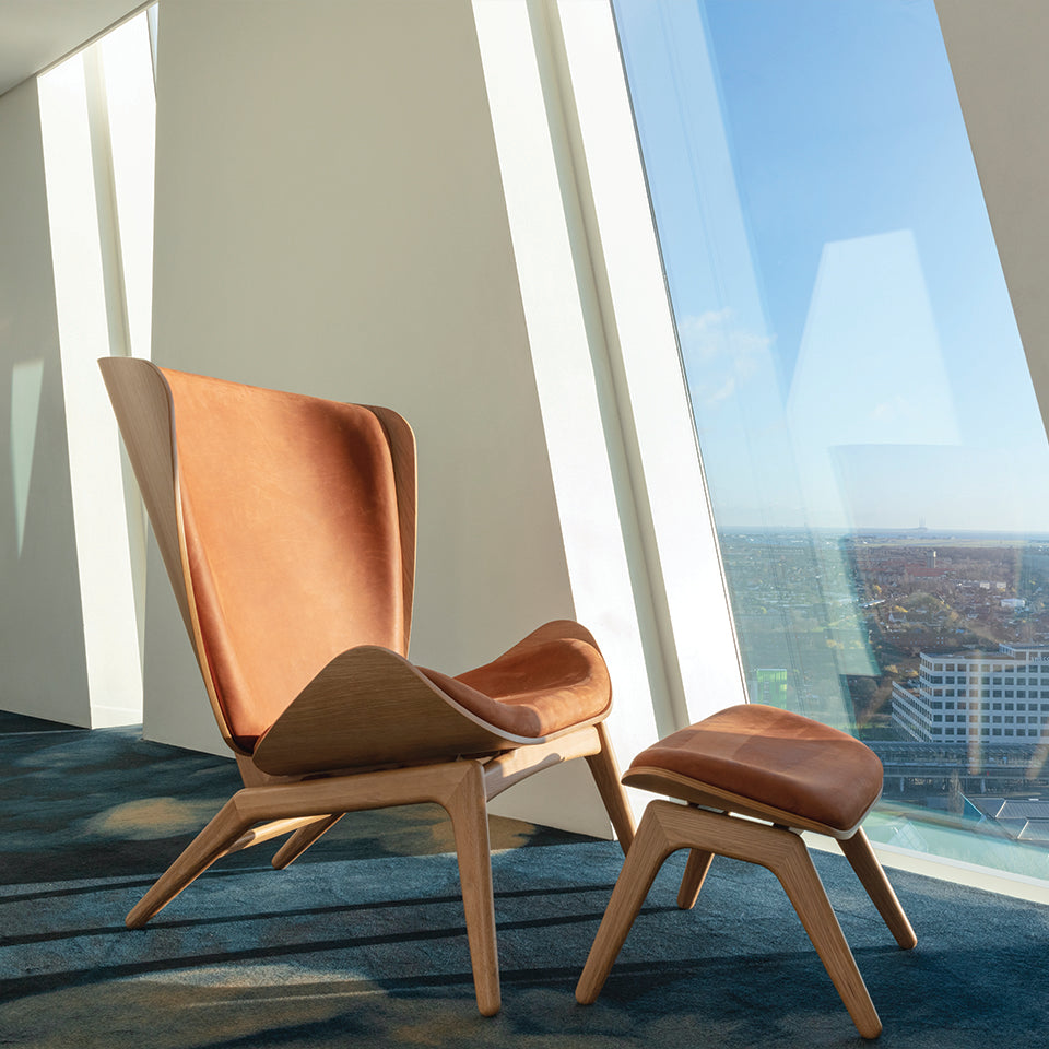 The Reader Sessel in Dunes Rust präsentiert im Onlineshop von KAQTU Design AG. Sessel ist von Umage