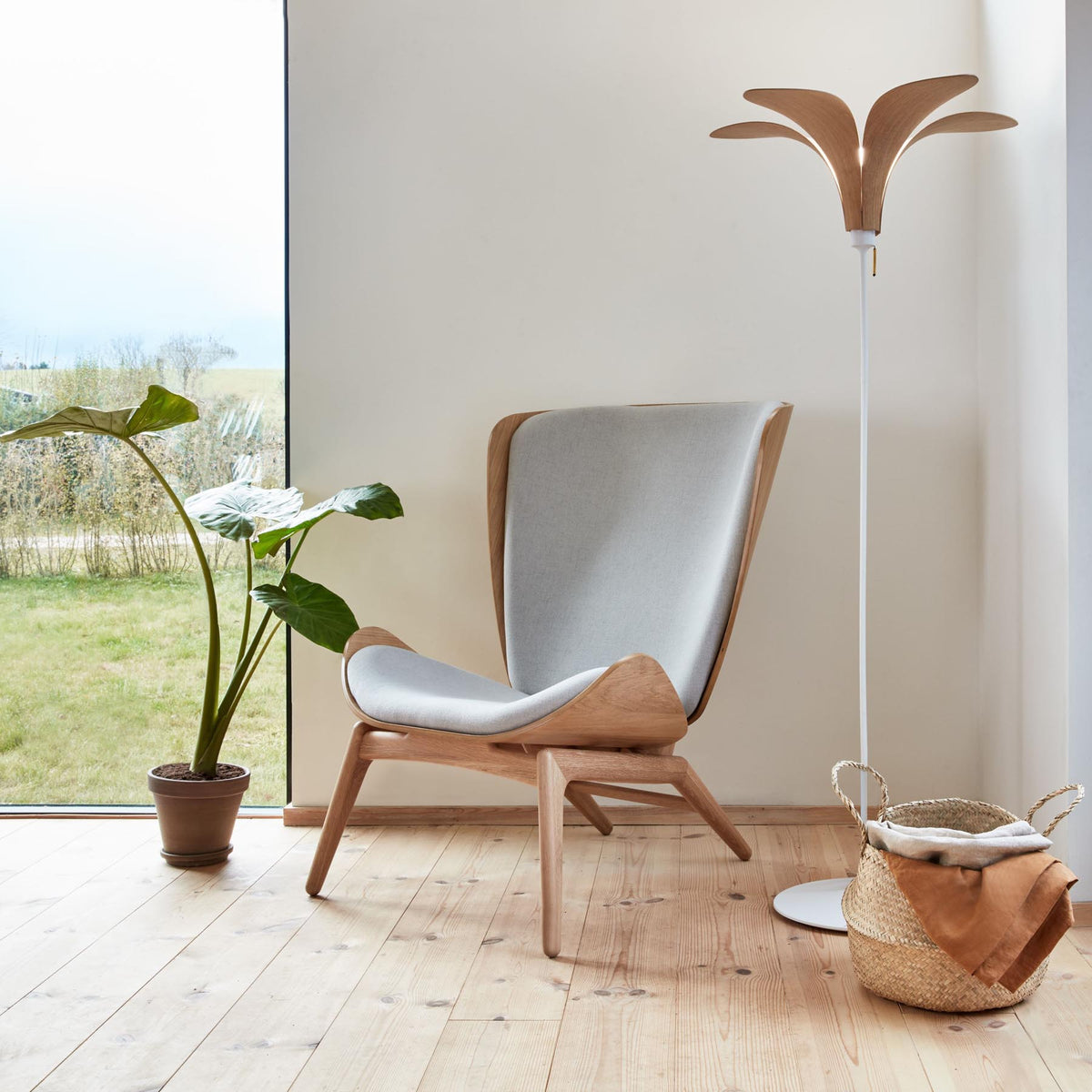 The Reader Sessel in Sterling präsentiert im Onlineshop von KAQTU Design AG. Sessel ist von Umage