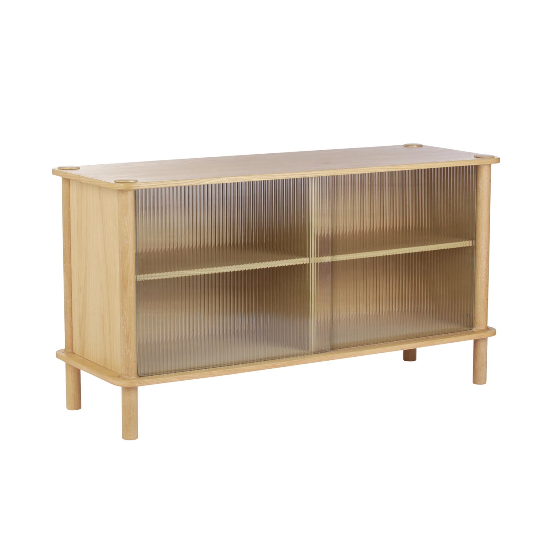Elegantes Italic Sideboard von Umage mit zwei stilvollen Holztüren, ideal für modernes Wohndesign und praktischen Stauraum.