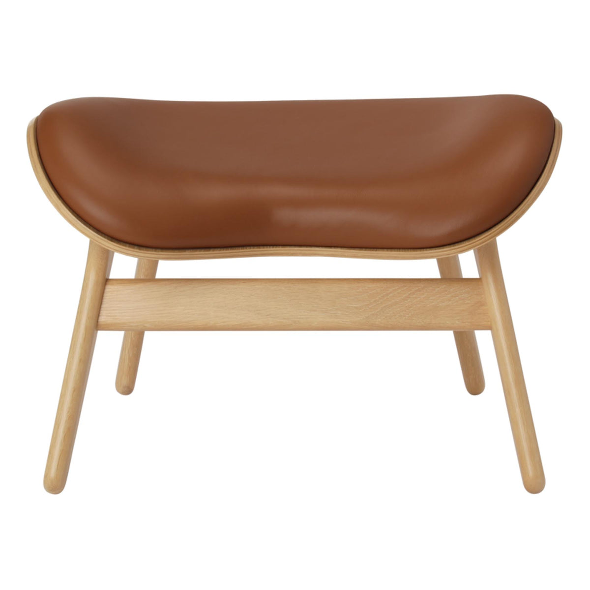 A Conversation Piece Ottoman in Cognac präsentiert im Onlineshop von KAQTU Design AG. Ottoman ist von Umage