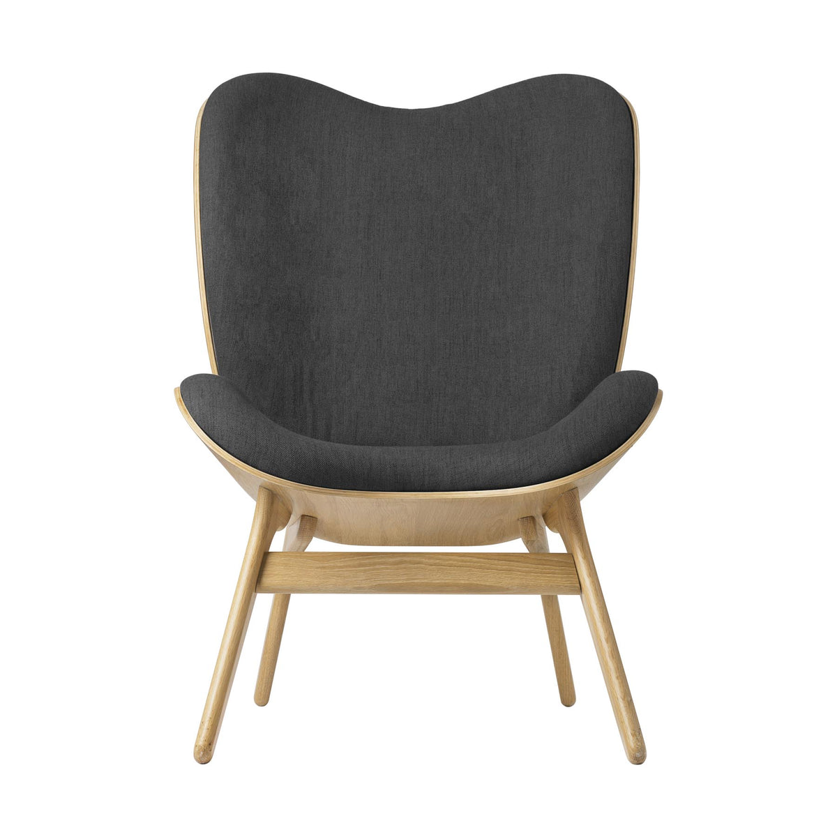 A Conversation Piece Tall Sessel in Shadow präsentiert im Onlineshop von KAQTU Design AG. Sessel ist von Umage