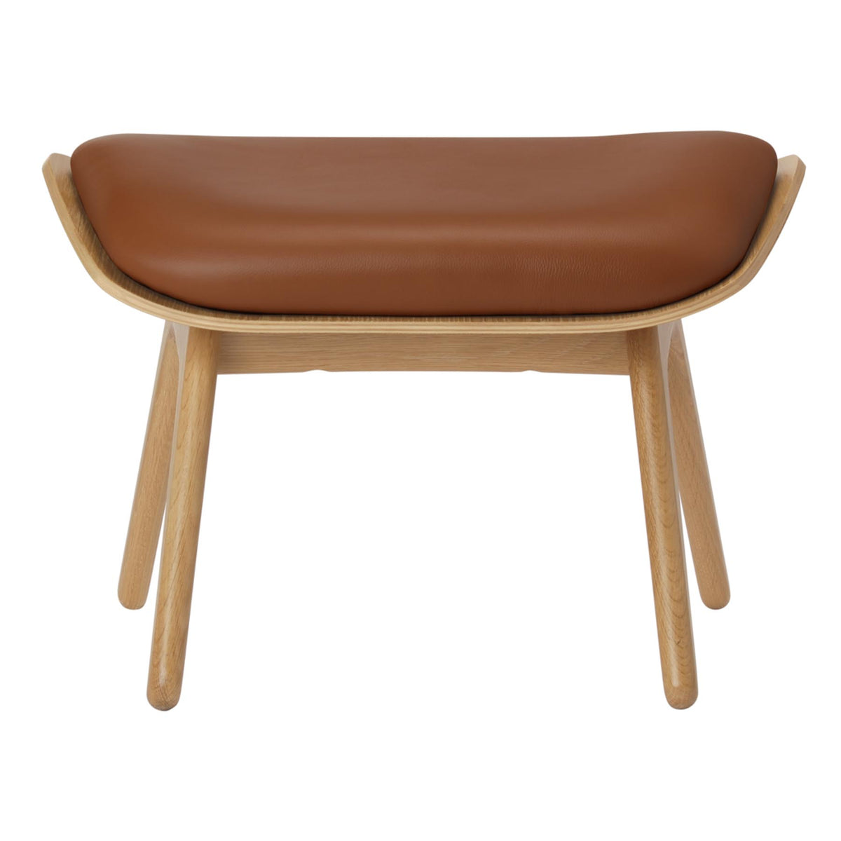 The Reader Ottoman in Cognac präsentiert im Onlineshop von KAQTU Design AG. Ottoman ist von Umage