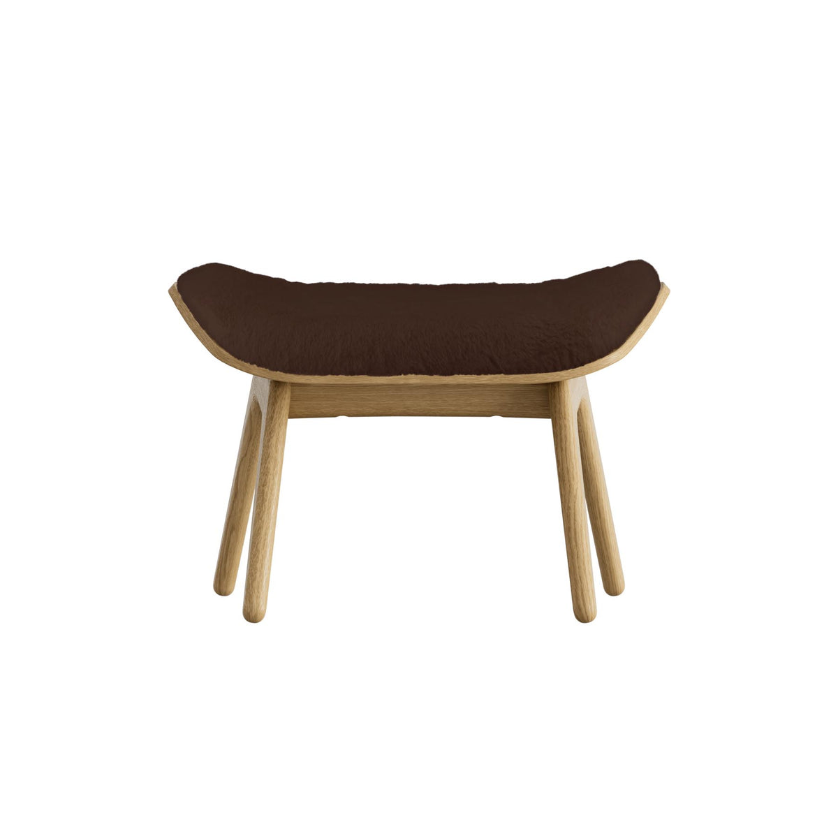 The Reader Ottoman in Teddy Brown präsentiert im Onlineshop von KAQTU Design AG. Ottoman ist von Umage