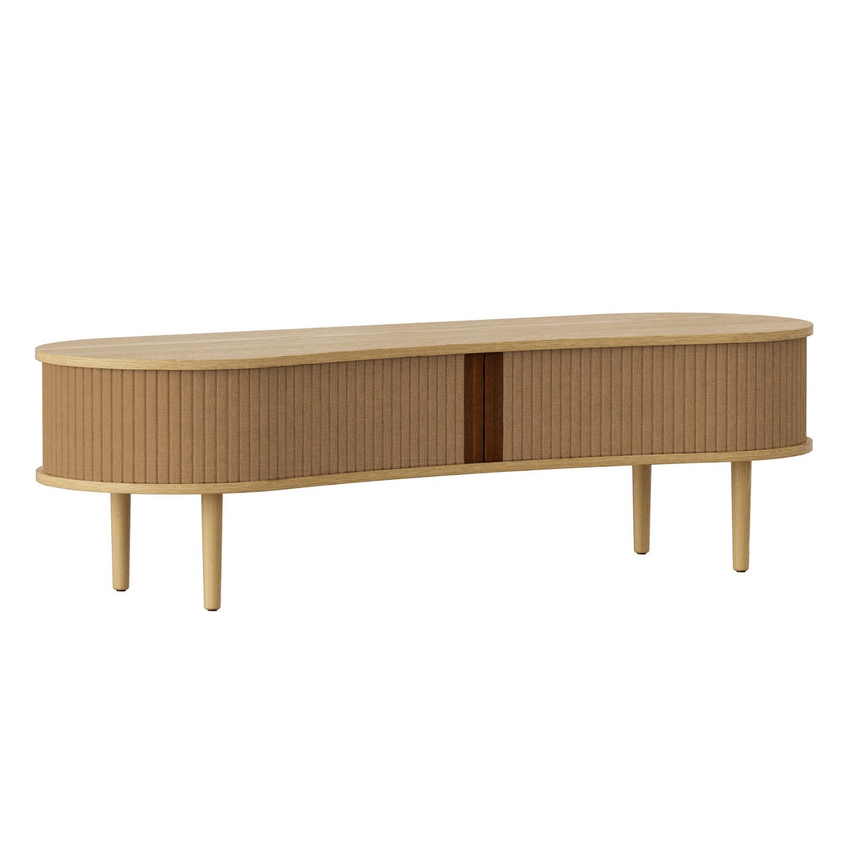 Audacious TV Bank in Sugar Brown präsentiert im Onlineshop von KAQTU Design AG. TV-Möbel ist von Umage