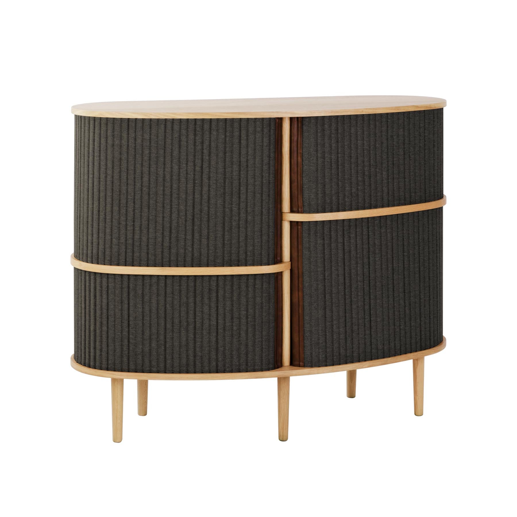 Modernes Highboard von Umage in stilvollem Weiß, perfekt für zeitgemäße Einrichtung und vielseitige Nutzung im Wohnbereich.
