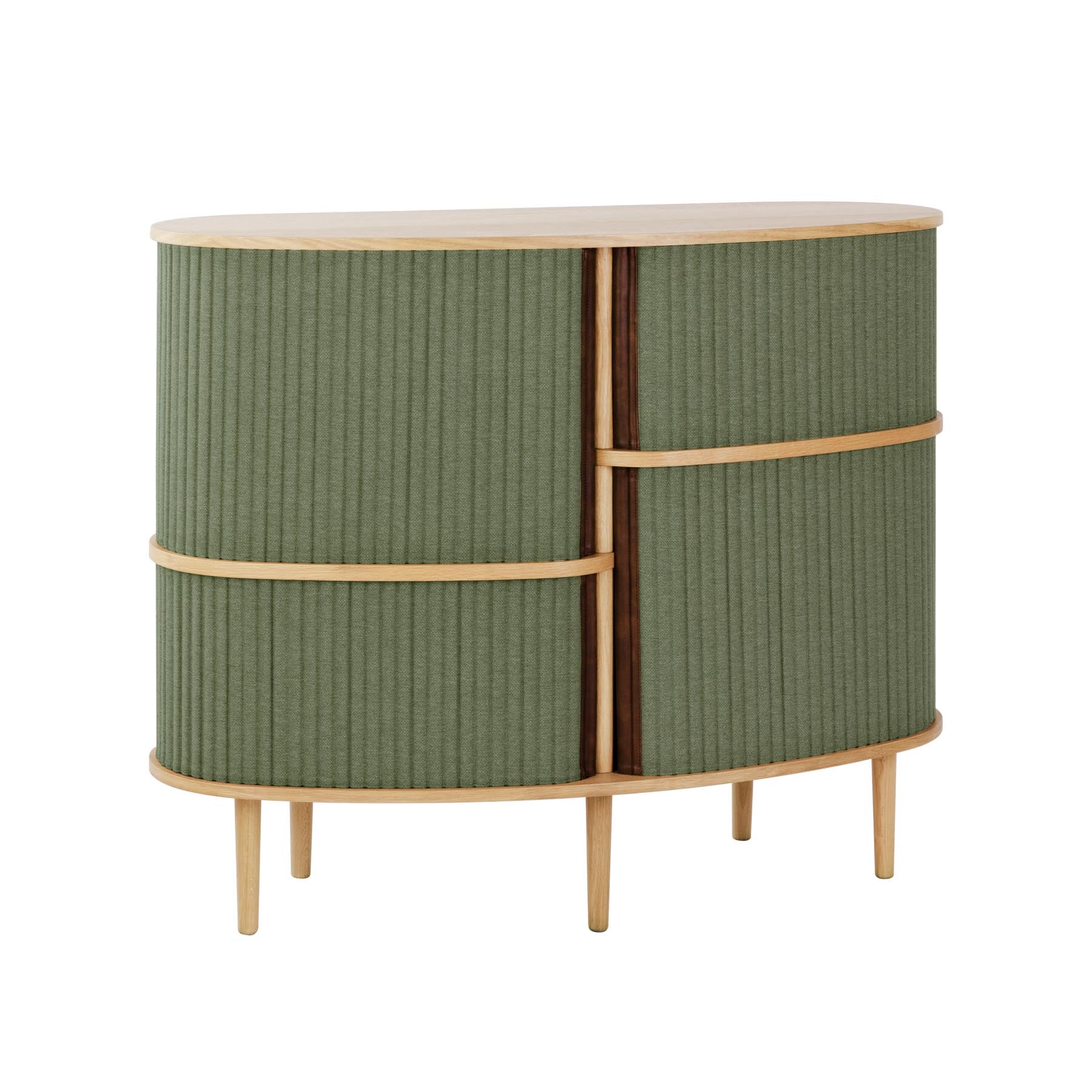Elegantes Highboard Audacious von Umage, in sanften Farben, ideal für stilvolle Wohnräume und moderne Einrichtungskonzepte.
