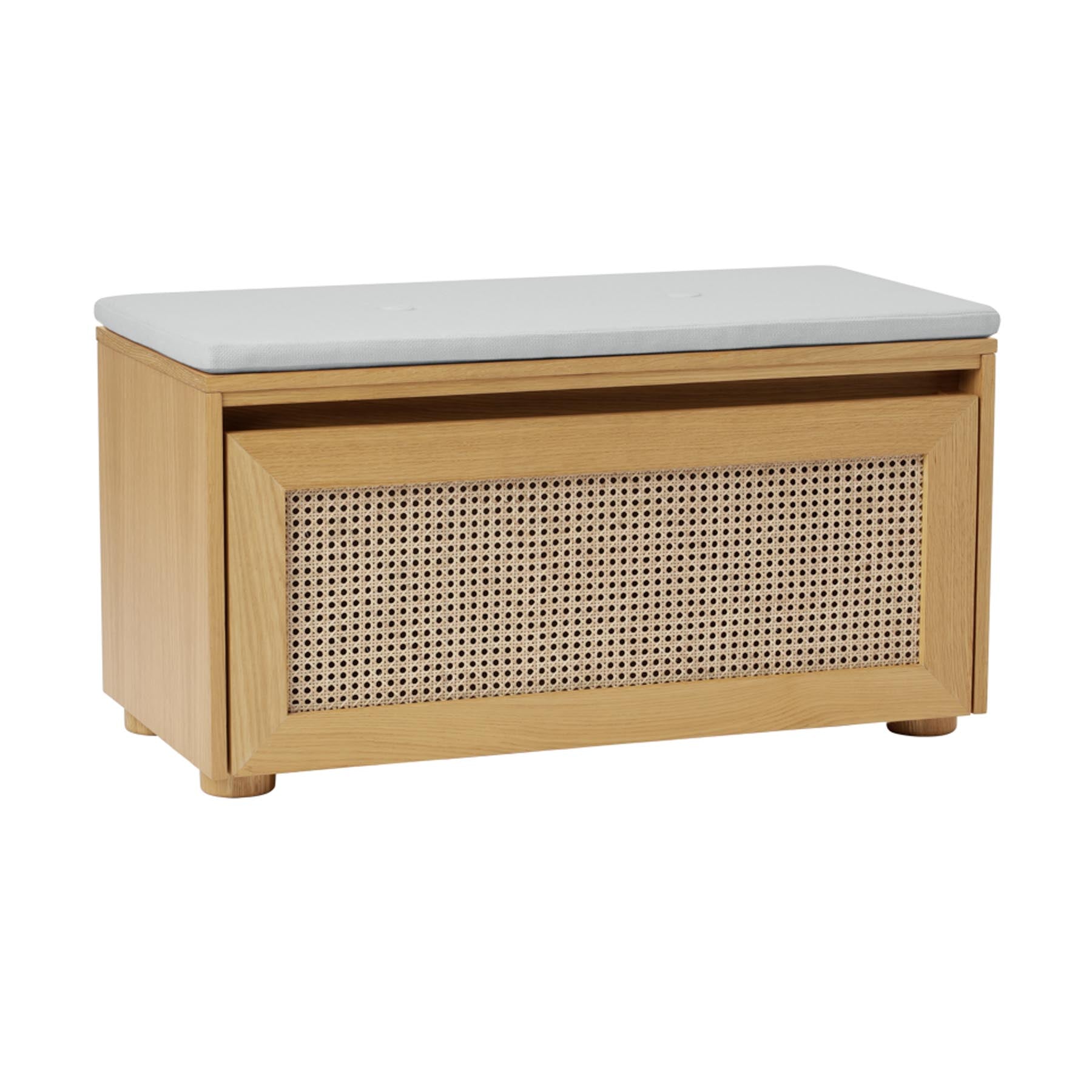 Hideaway Aufbewahrungsbank in Sterling präsentiert im Onlineshop von KAQTU Design AG. Schuhbank ist von Umage