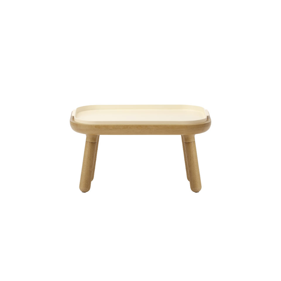 Paff low Beistelltisch in Pearl White präsentiert im Onlineshop von KAQTU Design AG. Beistelltisch ist von Umage