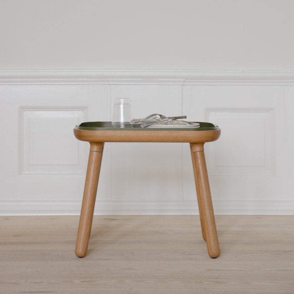 Paff low Beistelltisch in Olive Green präsentiert im Onlineshop von KAQTU Design AG. Beistelltisch ist von Umage