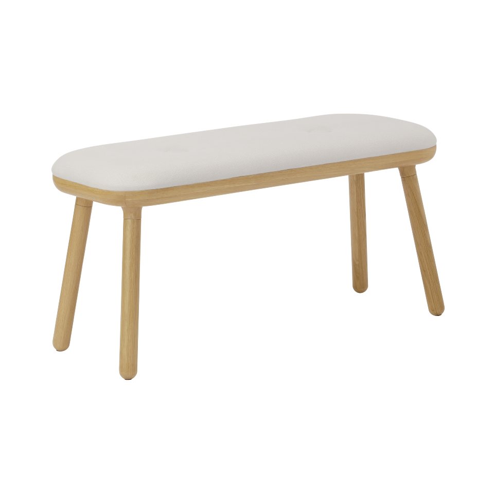 Paff low Bank in White Sands präsentiert im Onlineshop von KAQTU Design AG. Bank ist von Umage
