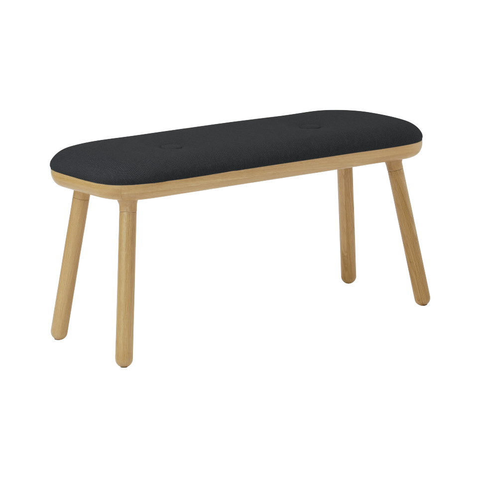 Elegante Paff low Bank von Umage in stilvollem Shadow, ideal für gemütliche Sitzgelegenheiten und geschmackvolle Raumgestaltung.
