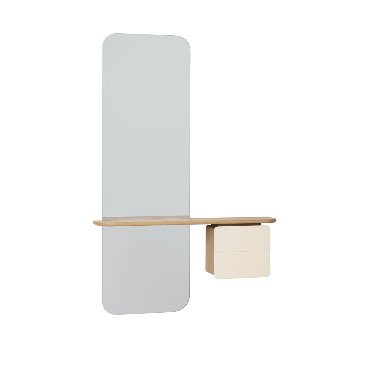 One More Look Wandregal in Pearl White präsentiert im Onlineshop von KAQTU Design AG. Wandregal ist von Umage