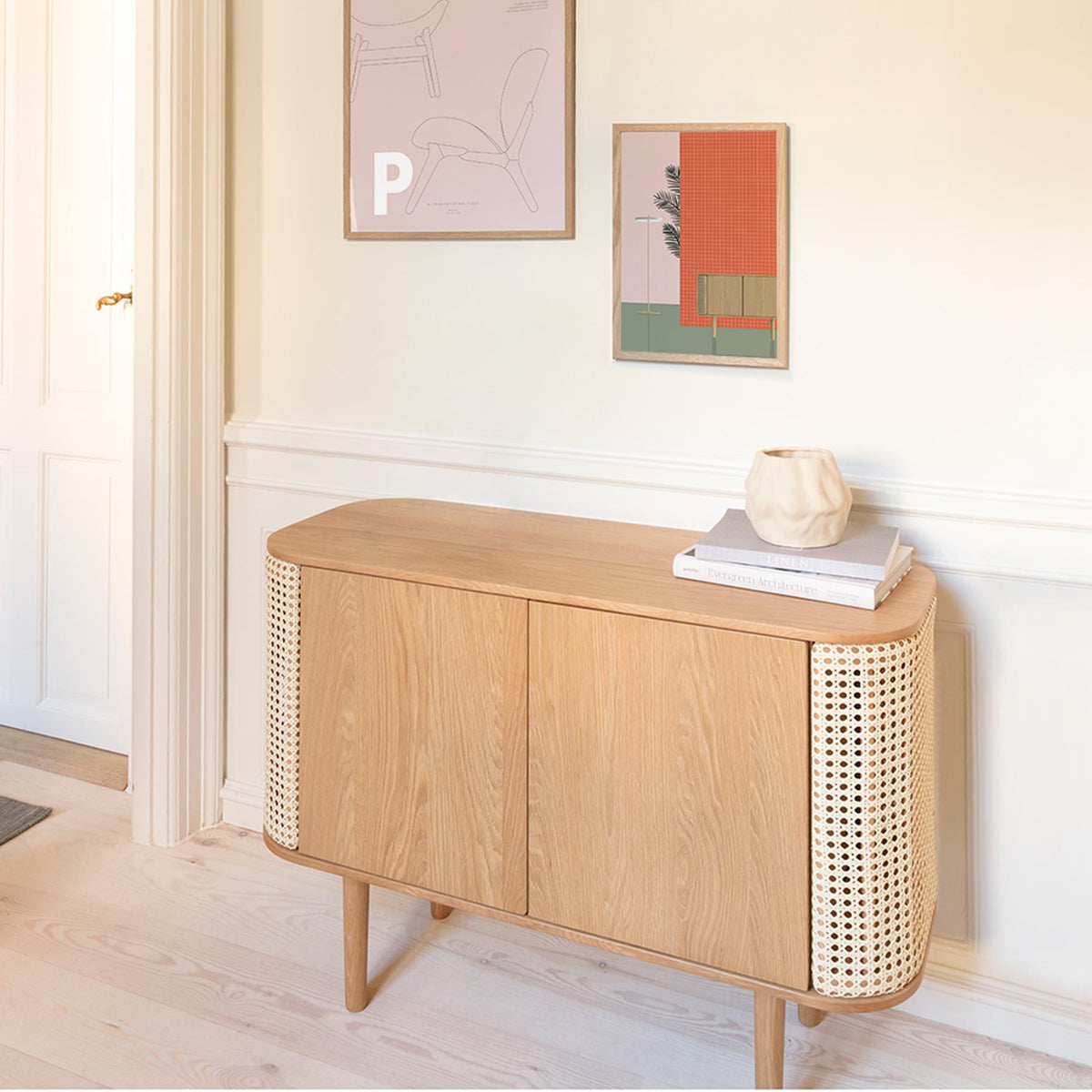 Treasures 2-türig Sideboard in Venetian Cane präsentiert im Onlineshop von KAQTU Design AG. Sideboard ist von Umage