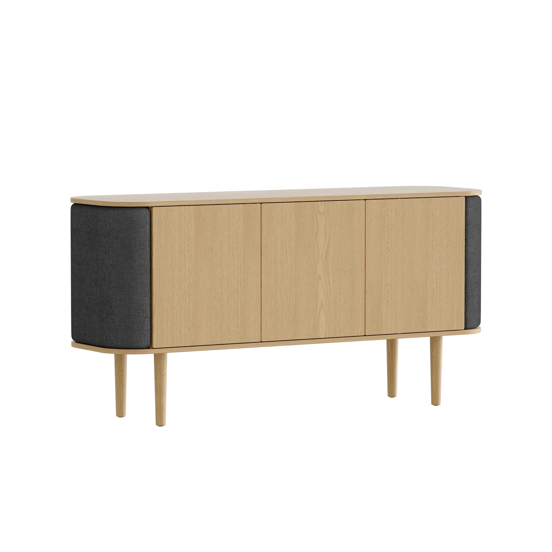 Elegantes 3-türiges Sideboard "Treasures" von Umage, ideal für zeitgemäße Einrichtung und funktionale Aufbewahrungslösungen.