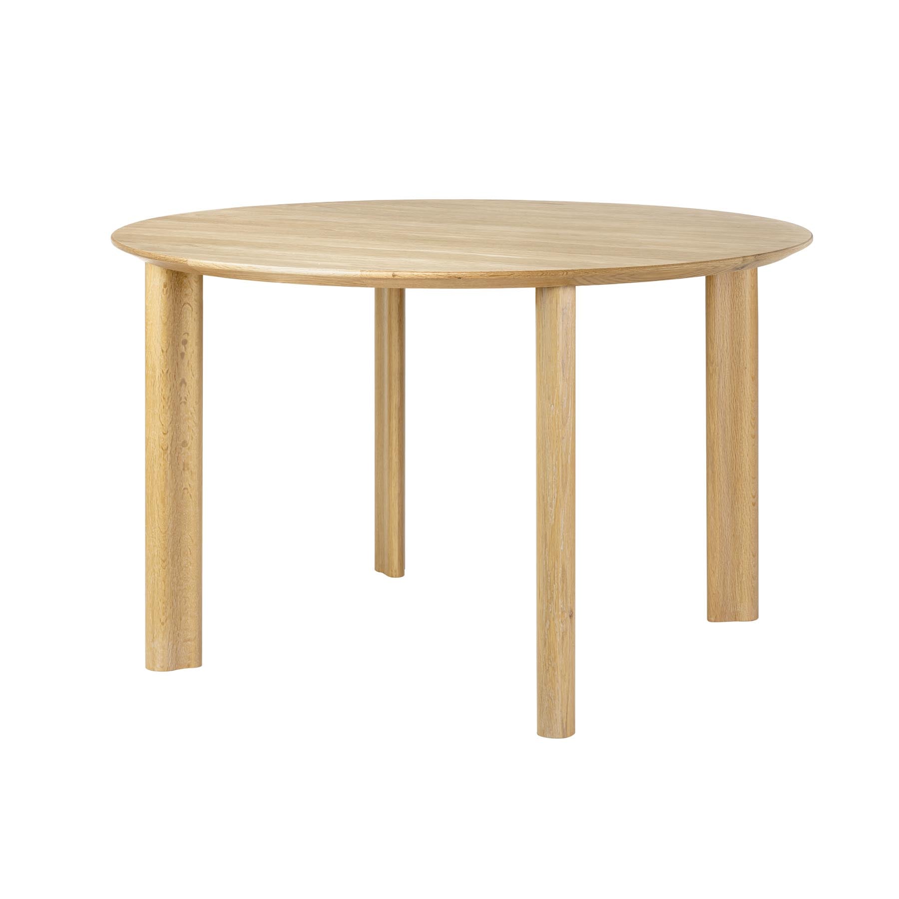 Eleganter Comfort Circle Esstisch von Umage, gefertigt aus edler Eiche, ideal für stilvolle Essbereiche und gesellige Zusammenkünfte.