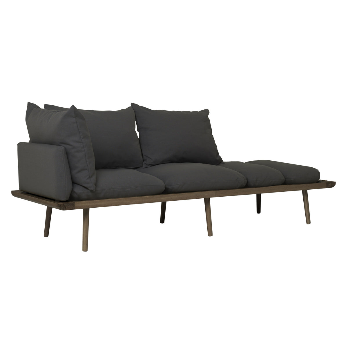Lounge Around 3-Sitzer Sofa in Shadow präsentiert im Onlineshop von KAQTU Design AG. 3er Sofa ist von Umage