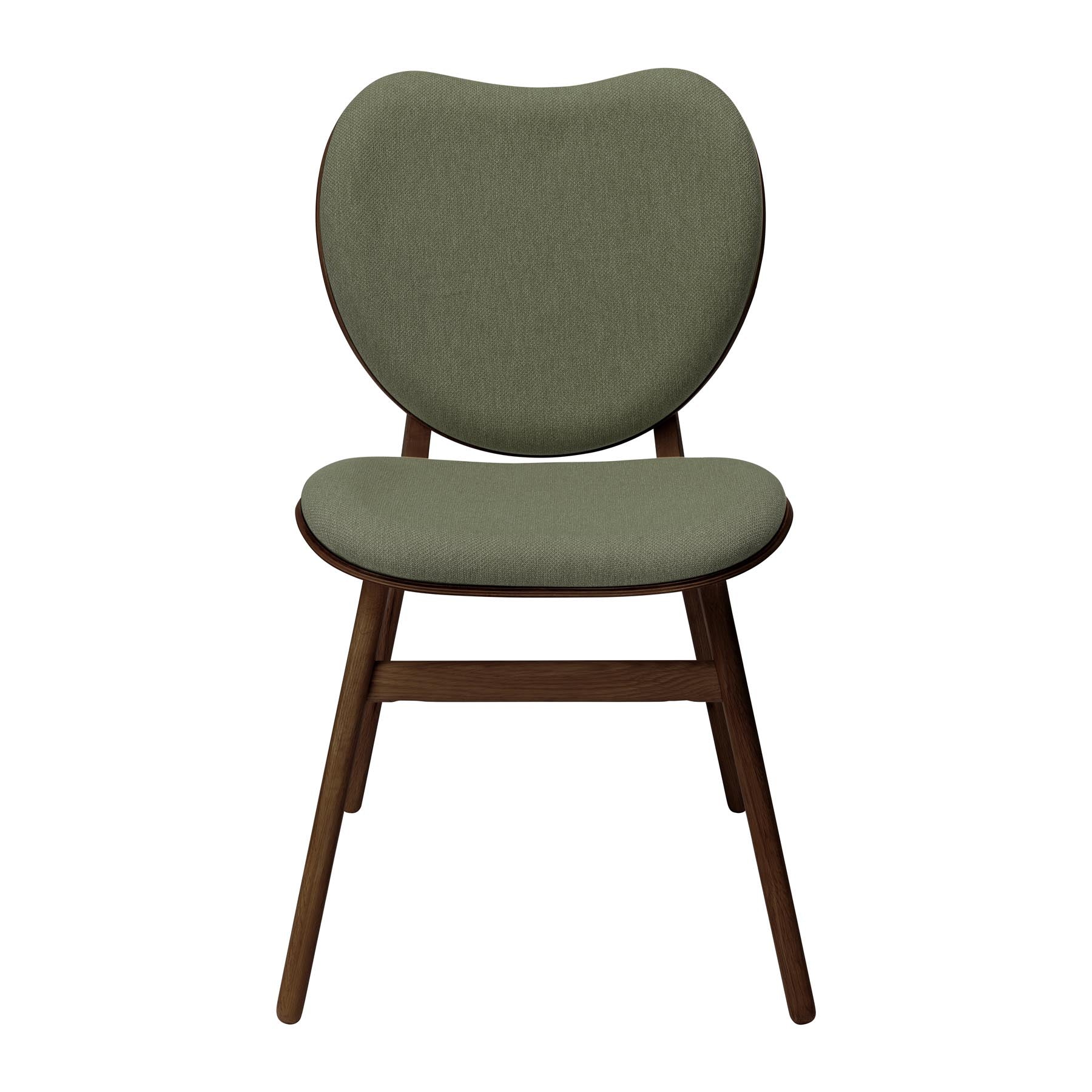 Eleganter Esszimmerstuhl A Conversation Piece von Umage in zarten Grüntönen, ideal für stilvolle und gemütliche Esszimmer.