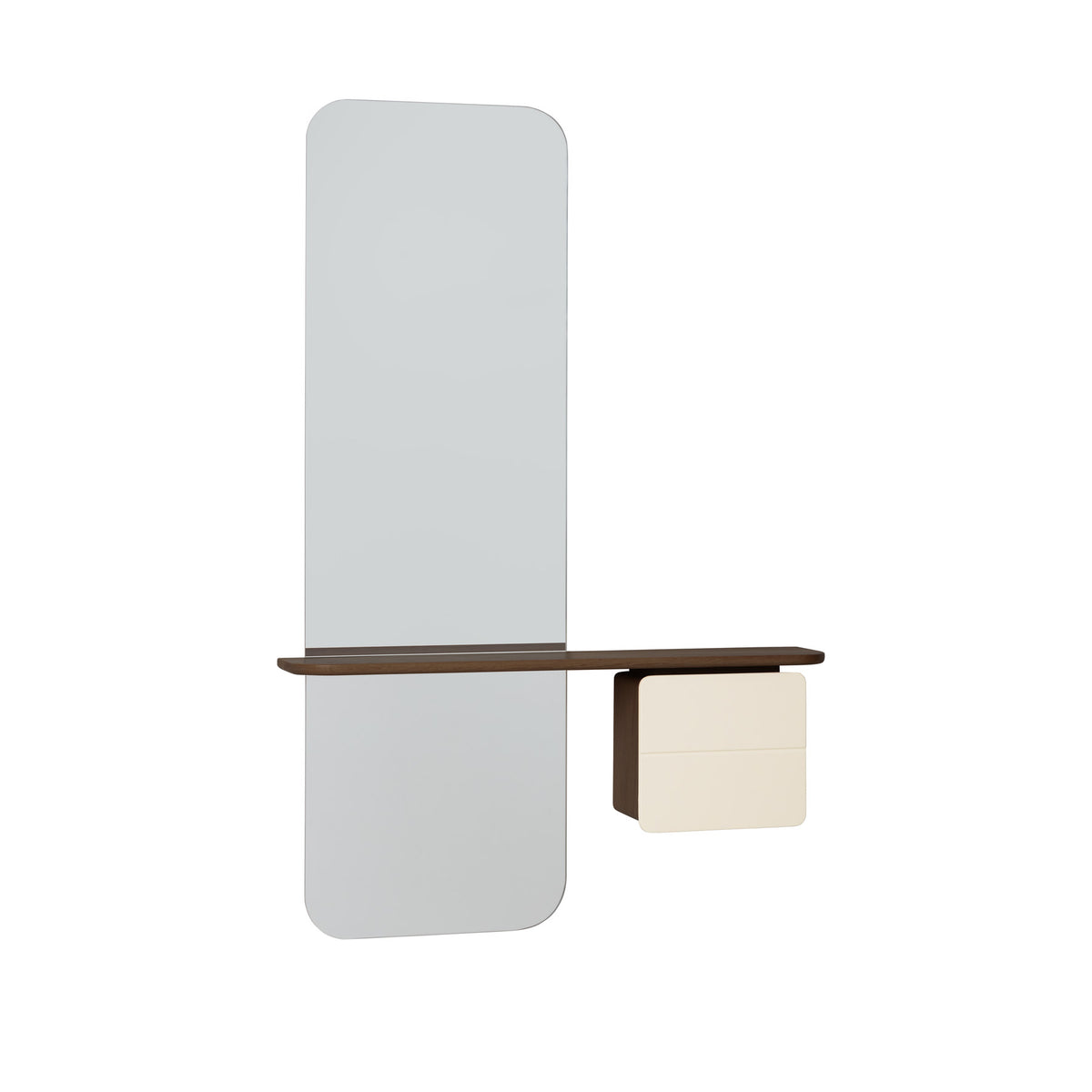 One More Look Wandregal in Pearl White präsentiert im Onlineshop von KAQTU Design AG. Wandregal ist von Umage