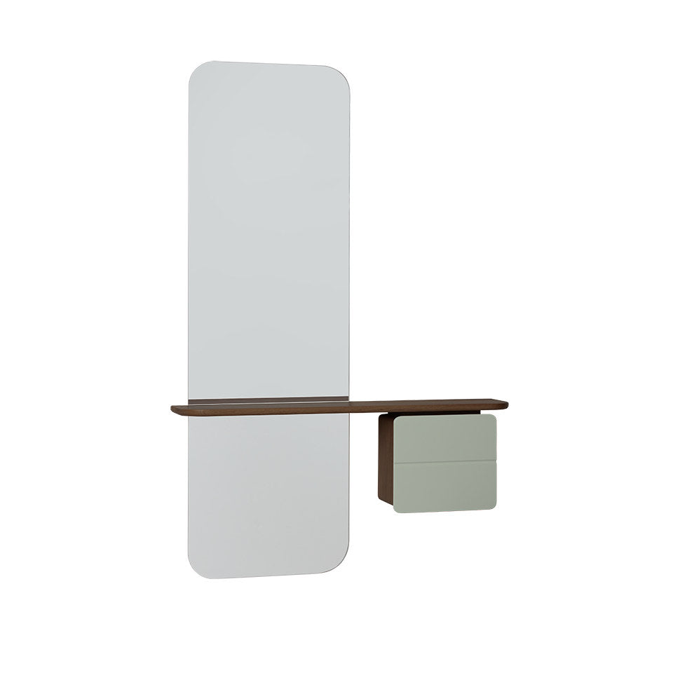 One More Look Wandregal in Nuance Olive präsentiert im Onlineshop von KAQTU Design AG. Wandregal ist von Umage