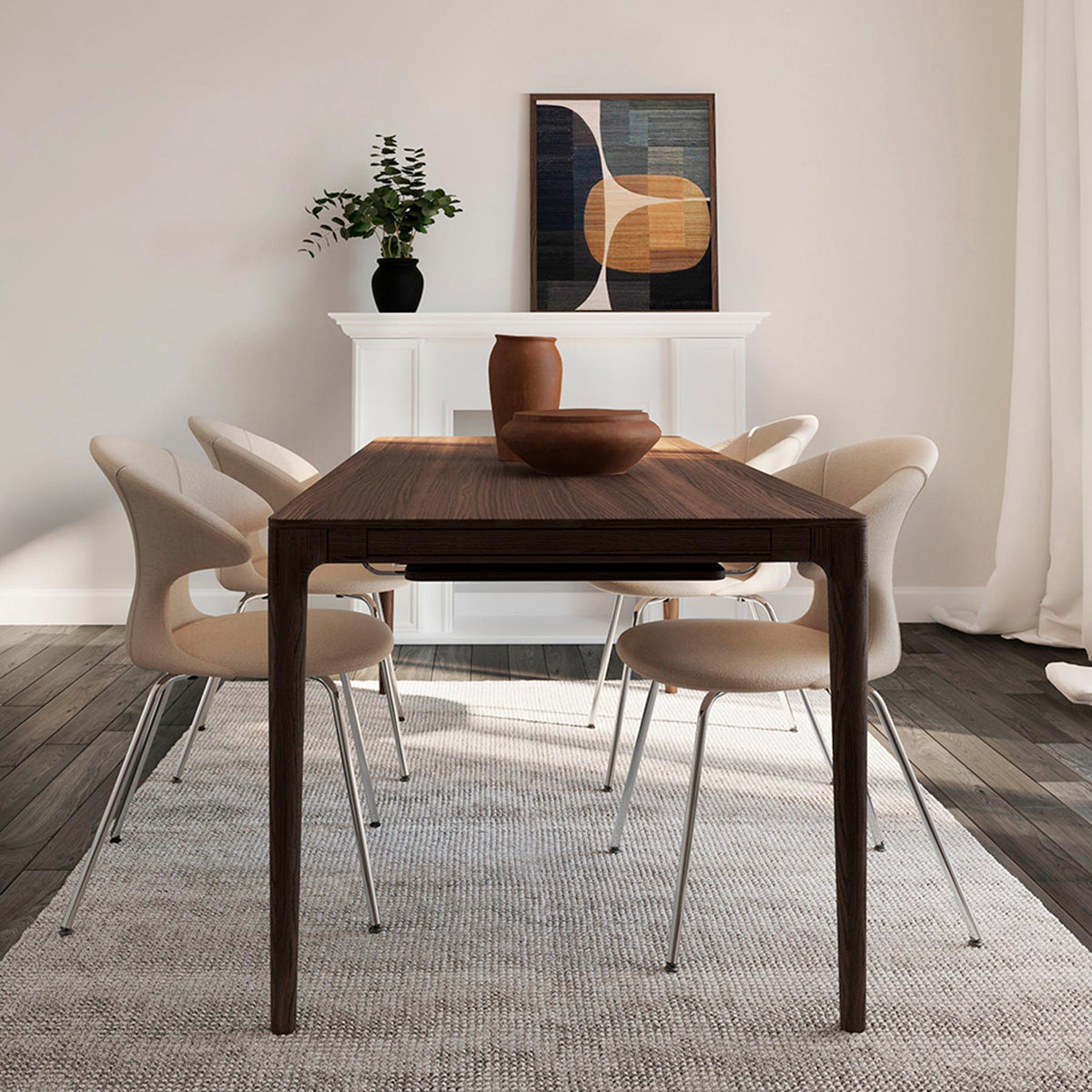 Heart'n'Soul Esstisch in Dark Oak präsentiert im Onlineshop von KAQTU Design AG. Esstisch ist von Umage