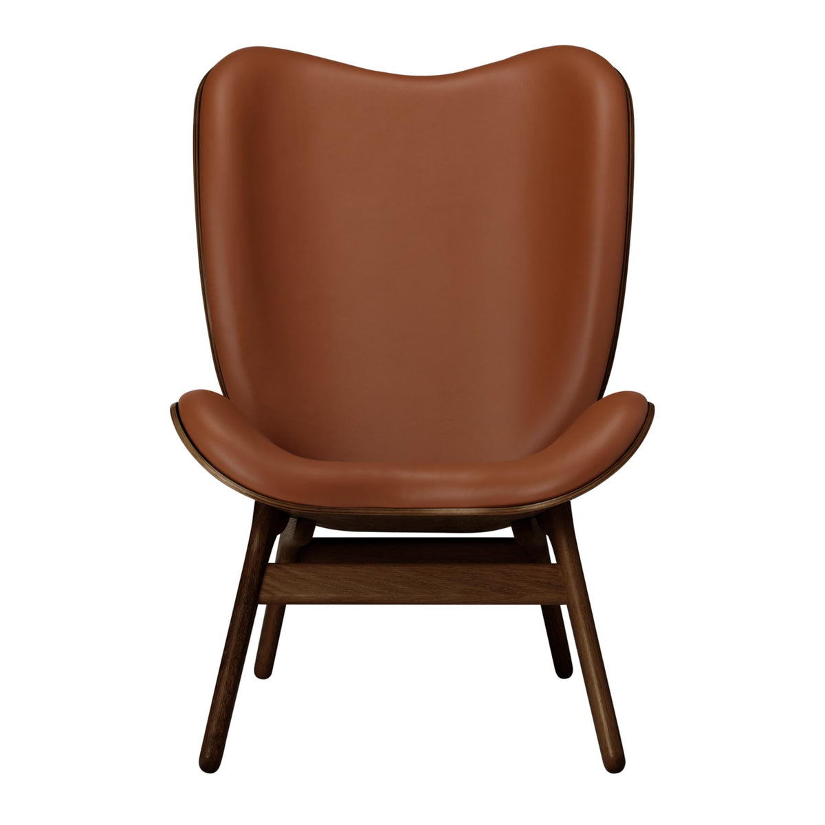 A Conversation Piece Tall Sessel in Cognac präsentiert im Onlineshop von KAQTU Design AG. Sessel ist von Umage