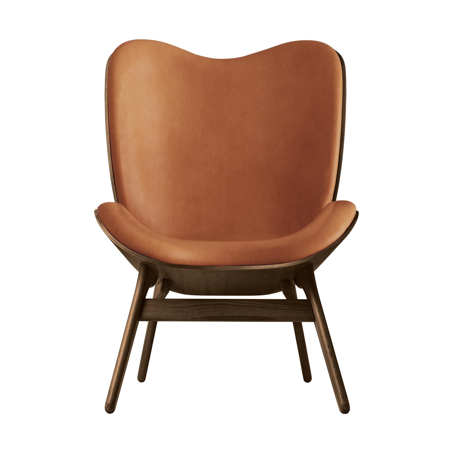 Moderner A Conversation Piece Tall Sessel von Umage in Dunes Rust, perfekt für einladende Wohnräume und entspannte Gespräche.