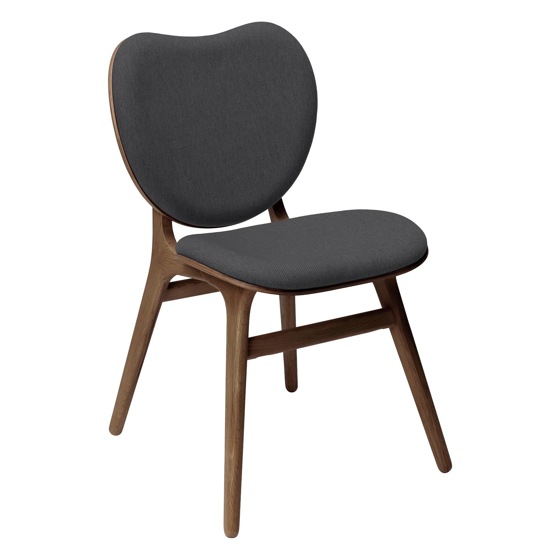 Eleganter A Conversation Piece Esszimmerstuhl von Umage in Shadow, ideal für stilvolle Essbereiche und gesellige Zusammenkünfte.