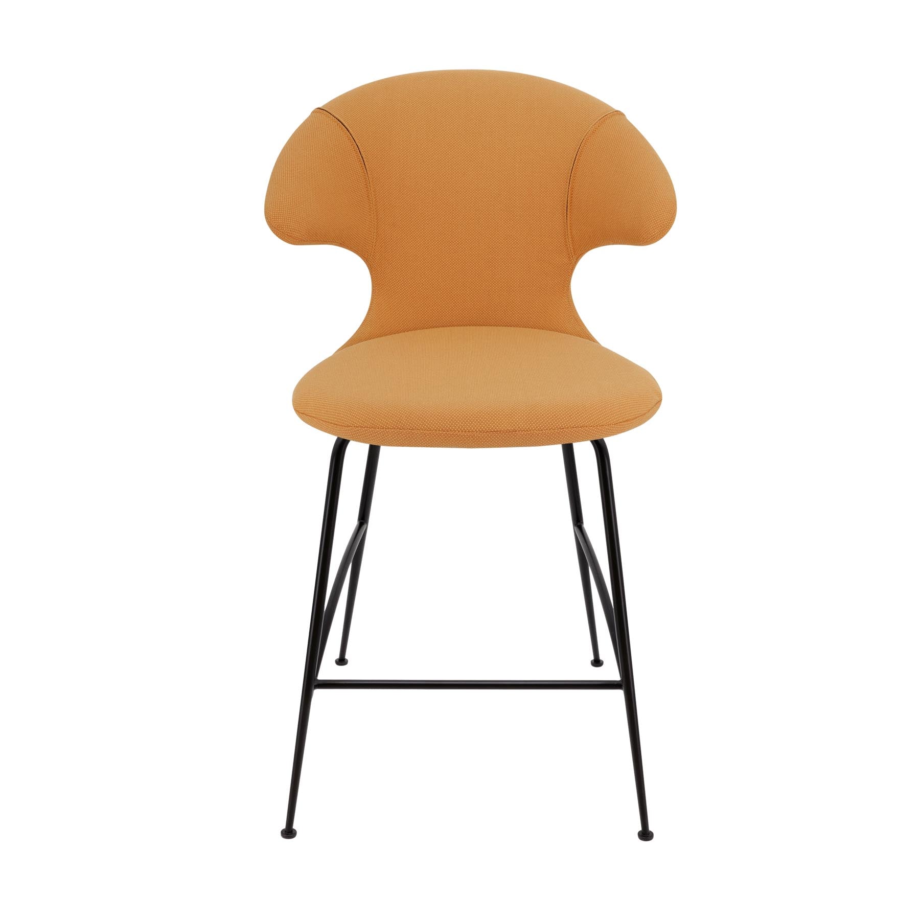 Eleganter Barstuhl Time Flies von Umage in leuchtendem Tangerine, ideal für moderne Wohnräume und stilvolle Bars.