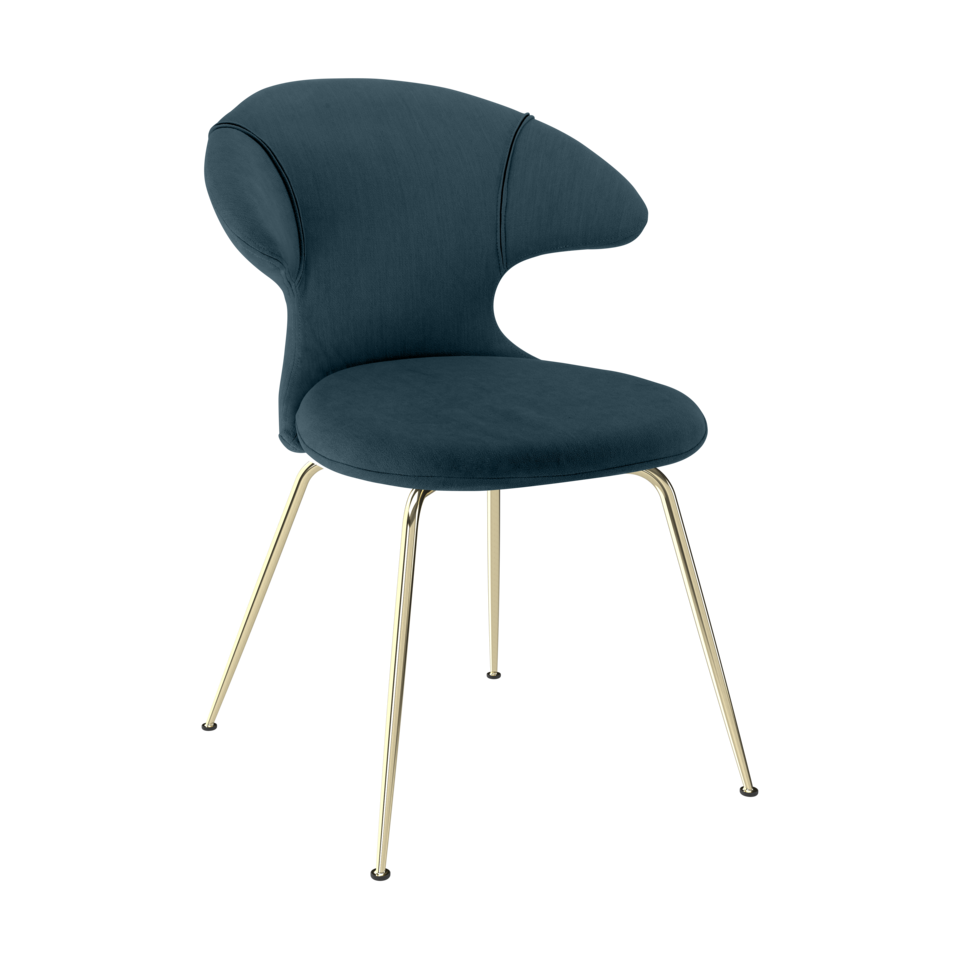 Eleganter Time Flies Stuhl von Umage in Jet Air Blue, ideal für komfortable Sitzgelegenheiten und modernes Interieur.