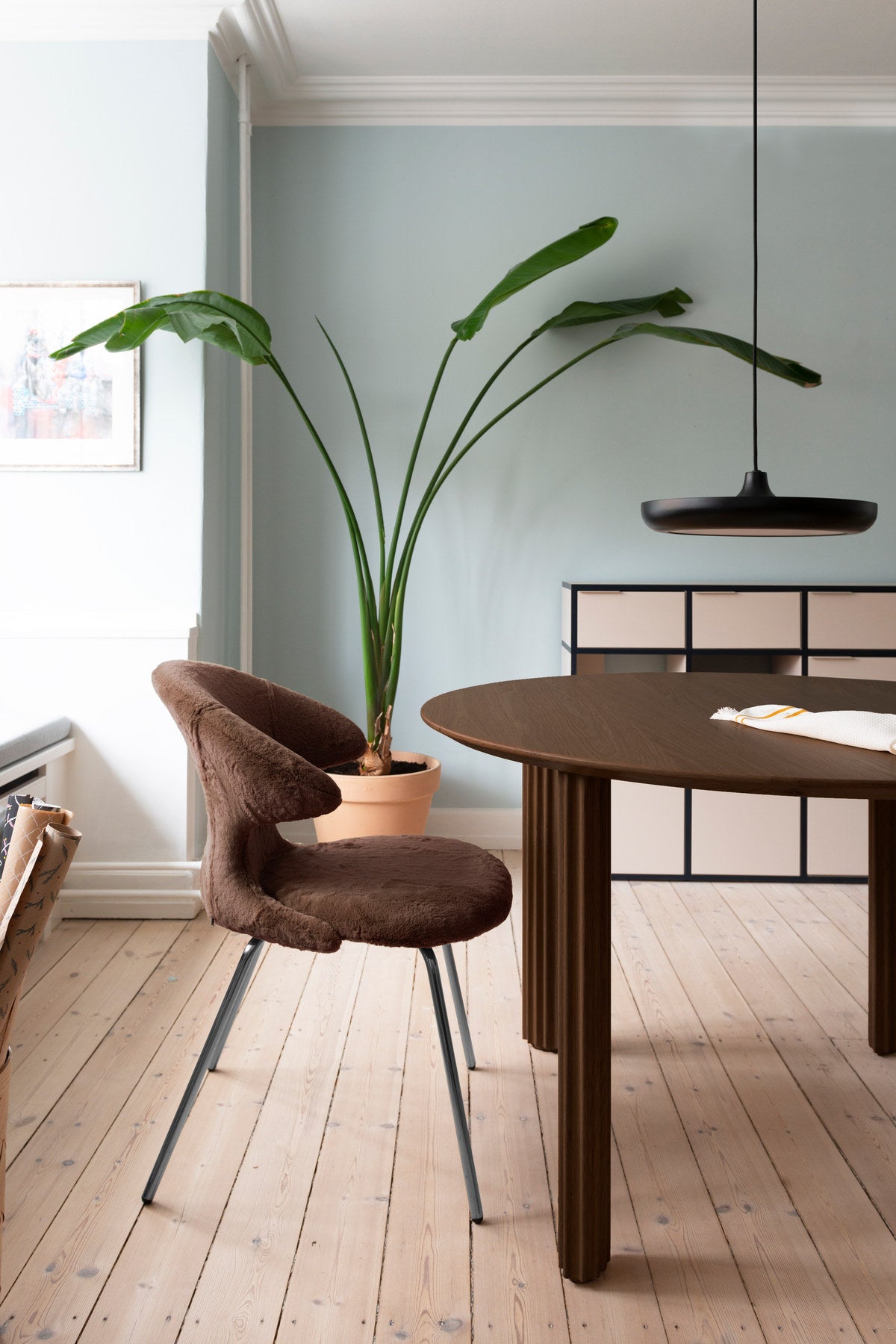 Time Flies Stuhl in Teddy Brown präsentiert im Onlineshop von KAQTU Design AG. Stuhl ist von Umage