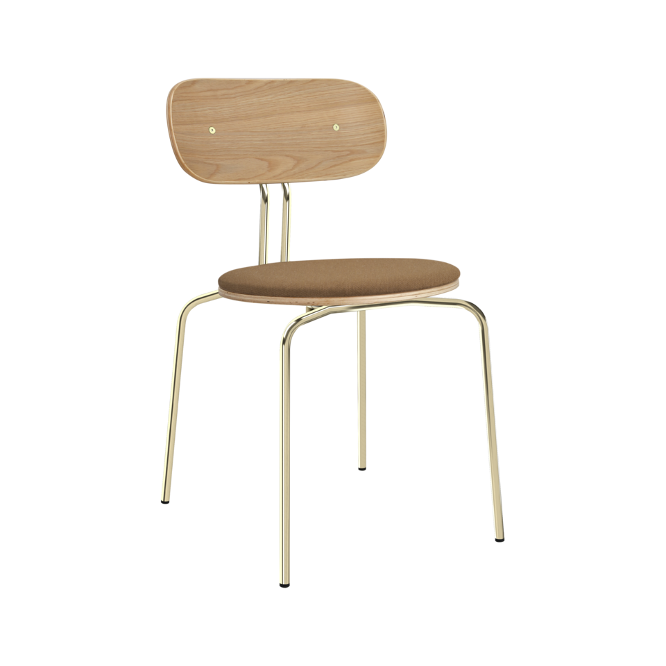 Eleganter gepolsterter Curious Stuhl von Umage, ideal für stilvolle Akzente und komfortable Sitzmöglichkeiten in jedem Raum.