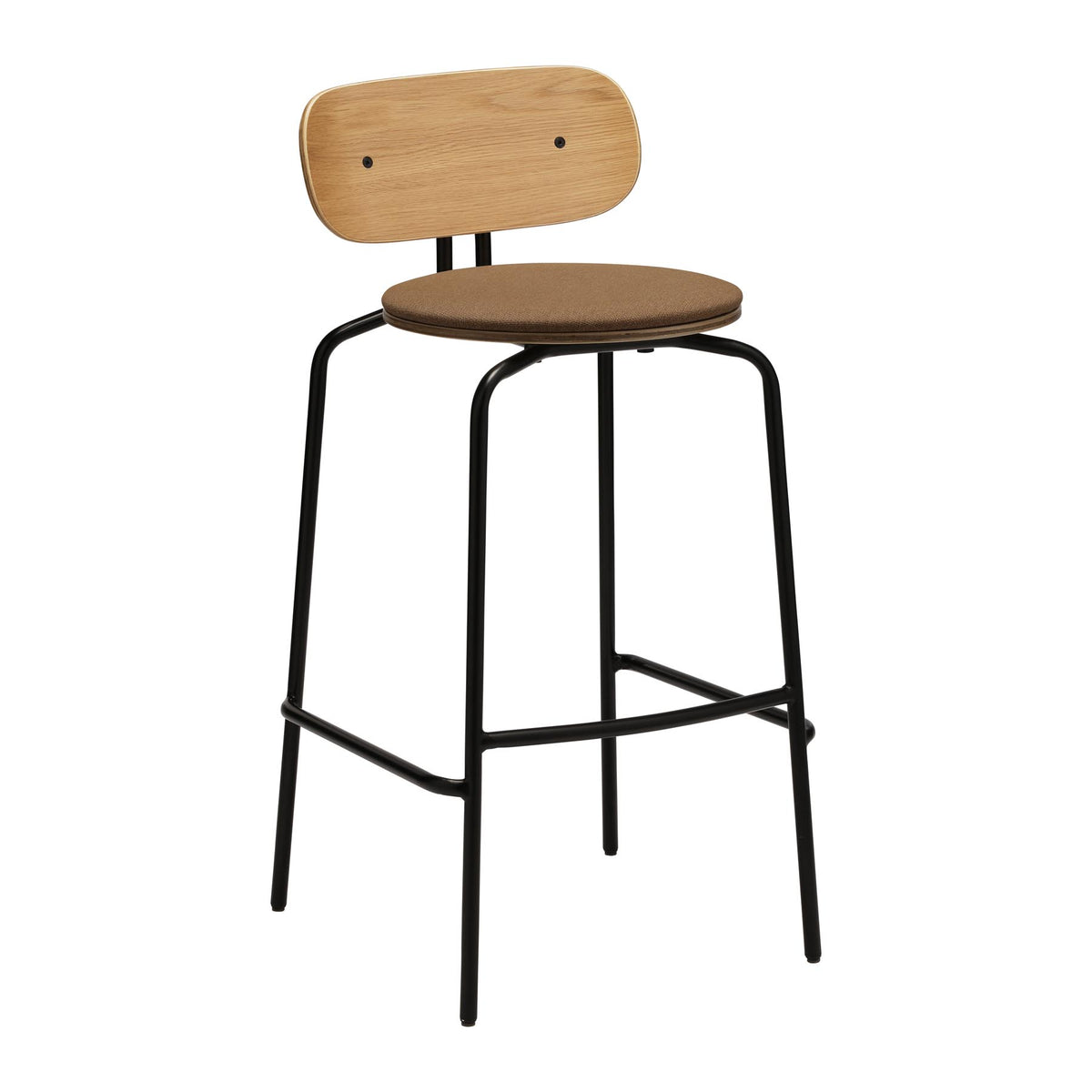 Curious Barstuhl in Sugar Brown präsentiert im Onlineshop von KAQTU Design AG. Barstuhl ist von Umage