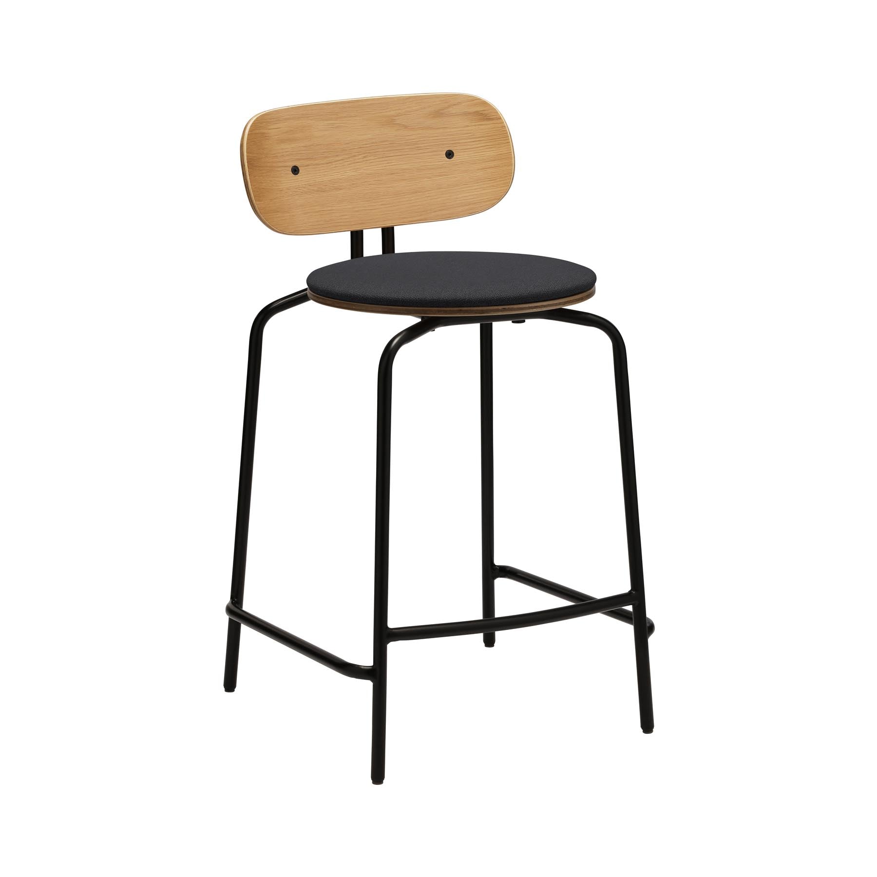 Eleganter Curious Counter-Stuhl von Umage in Shadow, ideal für moderne Bar- und Esszimmer, vereint Komfort und zeitloses Design.