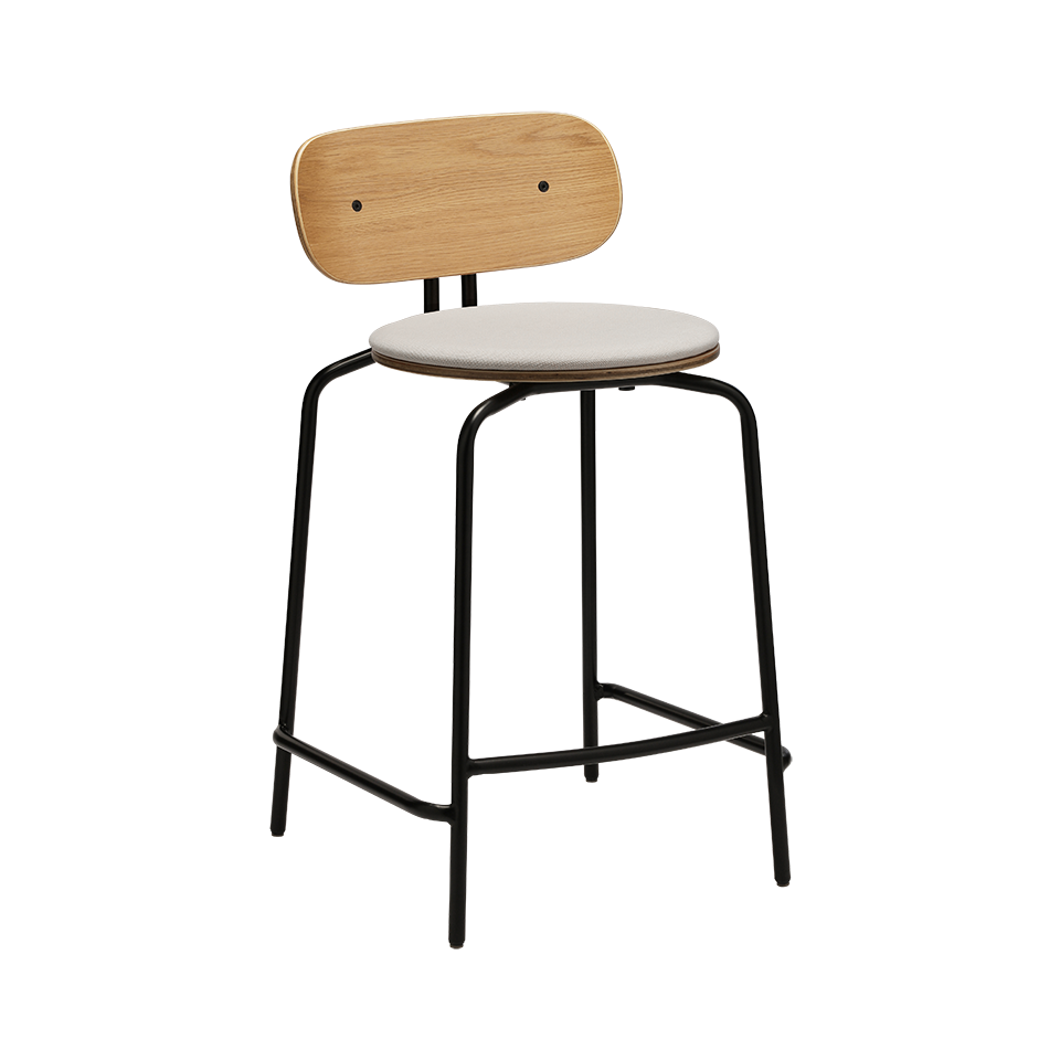 Eleganter Curious Counter-Stuhl von Umage in Monrose, ideal für moderne Bars und Küchen, vereint Design und Komfort.