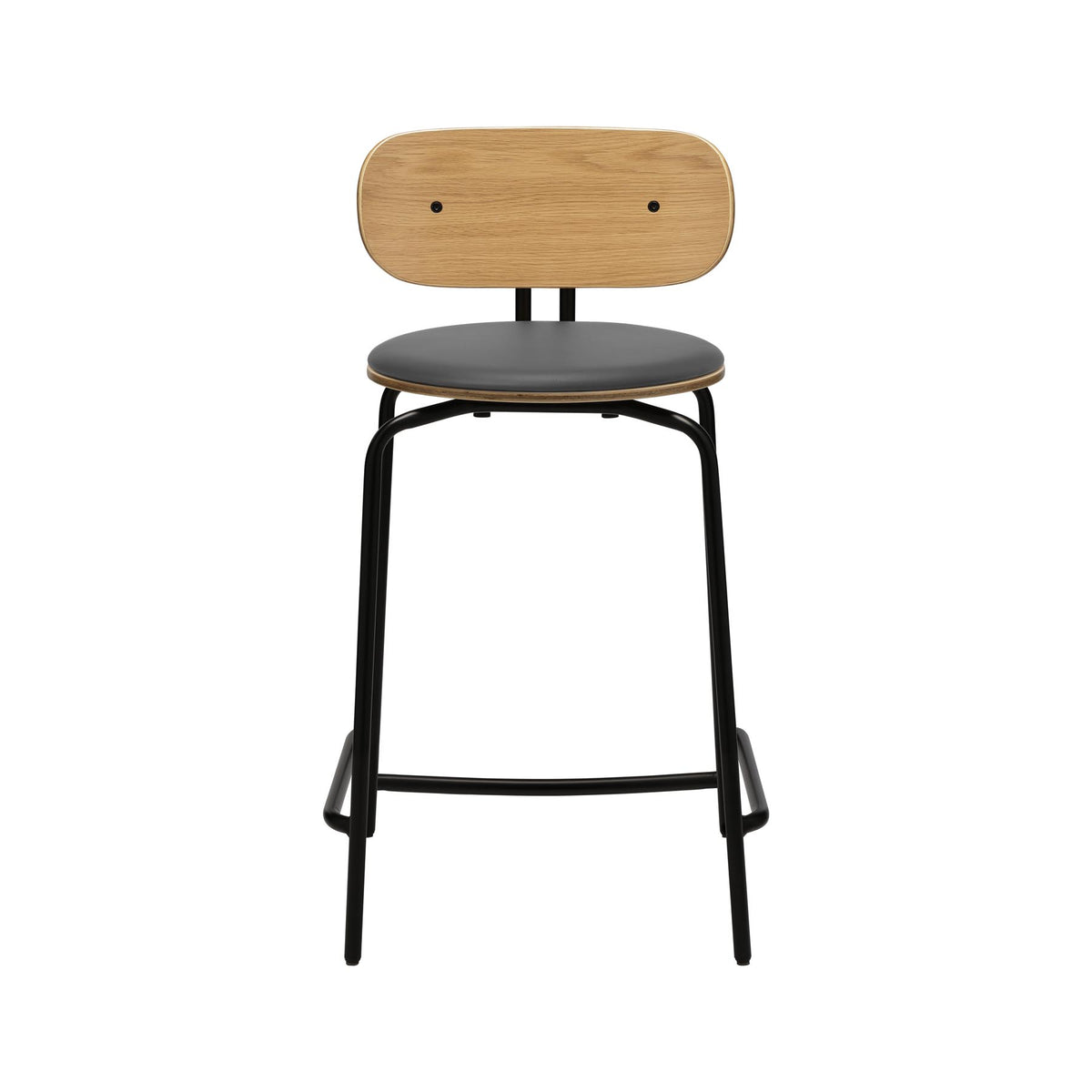 Curious Counter-Stuhl in Anthrazite präsentiert im Onlineshop von KAQTU Design AG. Barstuhl ist von Umage