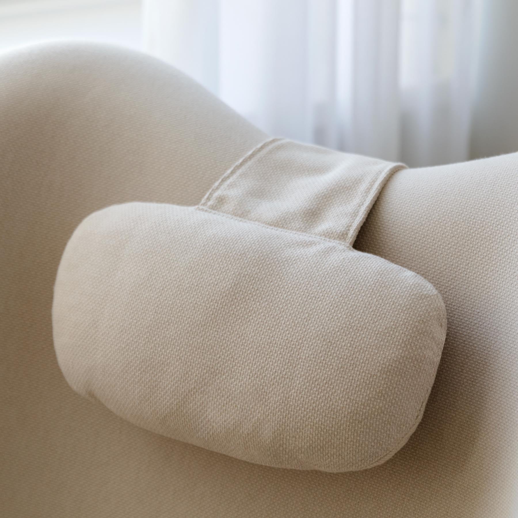 Eleganter Neck Rest für Umage Sessel in White Sands, ideal für zusätzlichen Komfort und stilvolle Akzente in Ihrem Wohnraum.