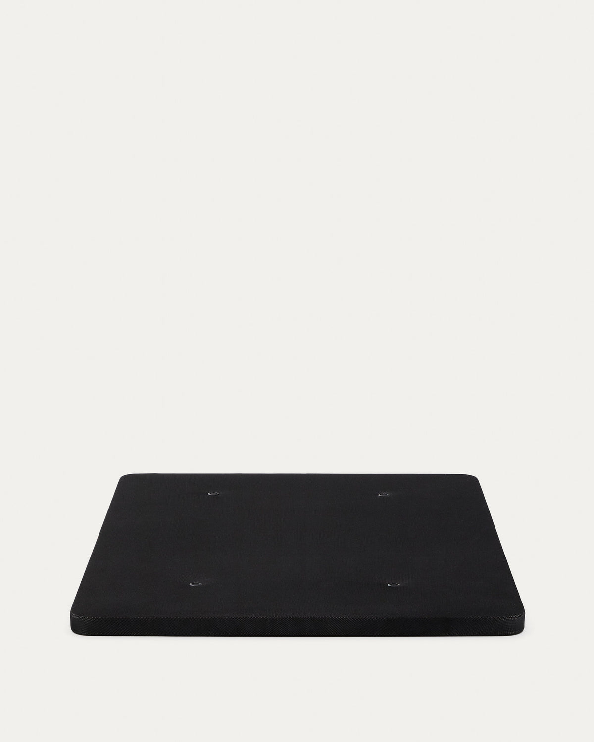 Unterbau Under, gepolstert mit 3D-Stoff für Matratzen 150 x 200 cm in Schwarz präsentiert im Onlineshop von KAQTU Design AG. Bettgestell ist von Kave Home
