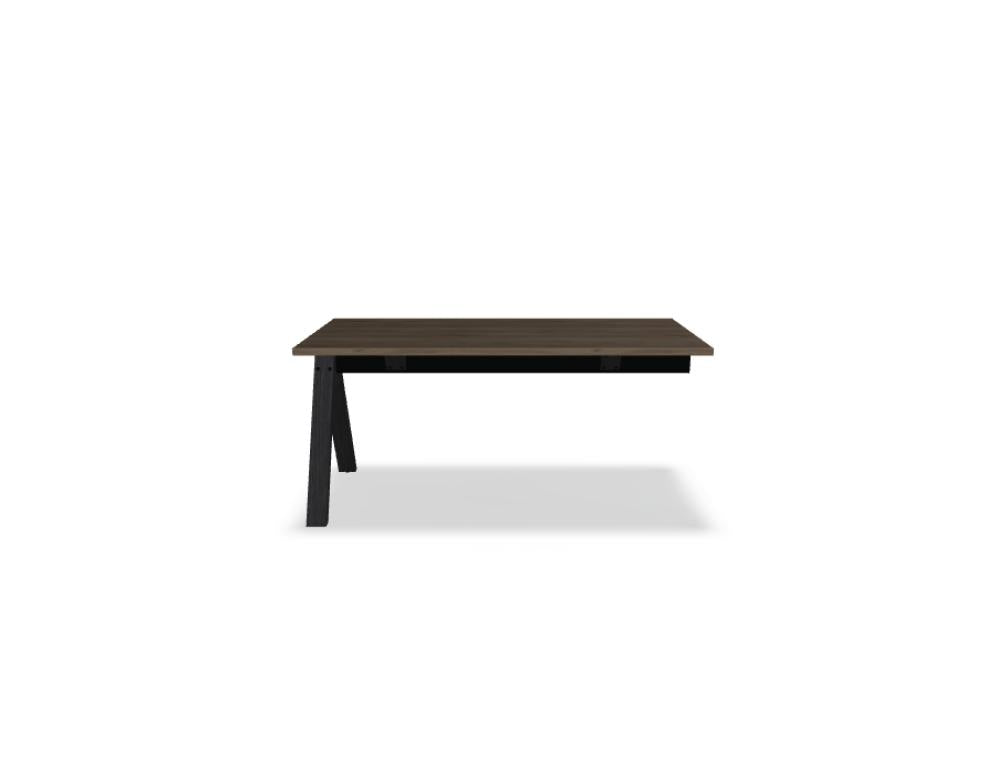 Viga V16LM - Schreibtisch in Dunkle Walnuss präsentiert im Onlineshop von KAQTU Design AG. Schreibtisch ist von Mdd